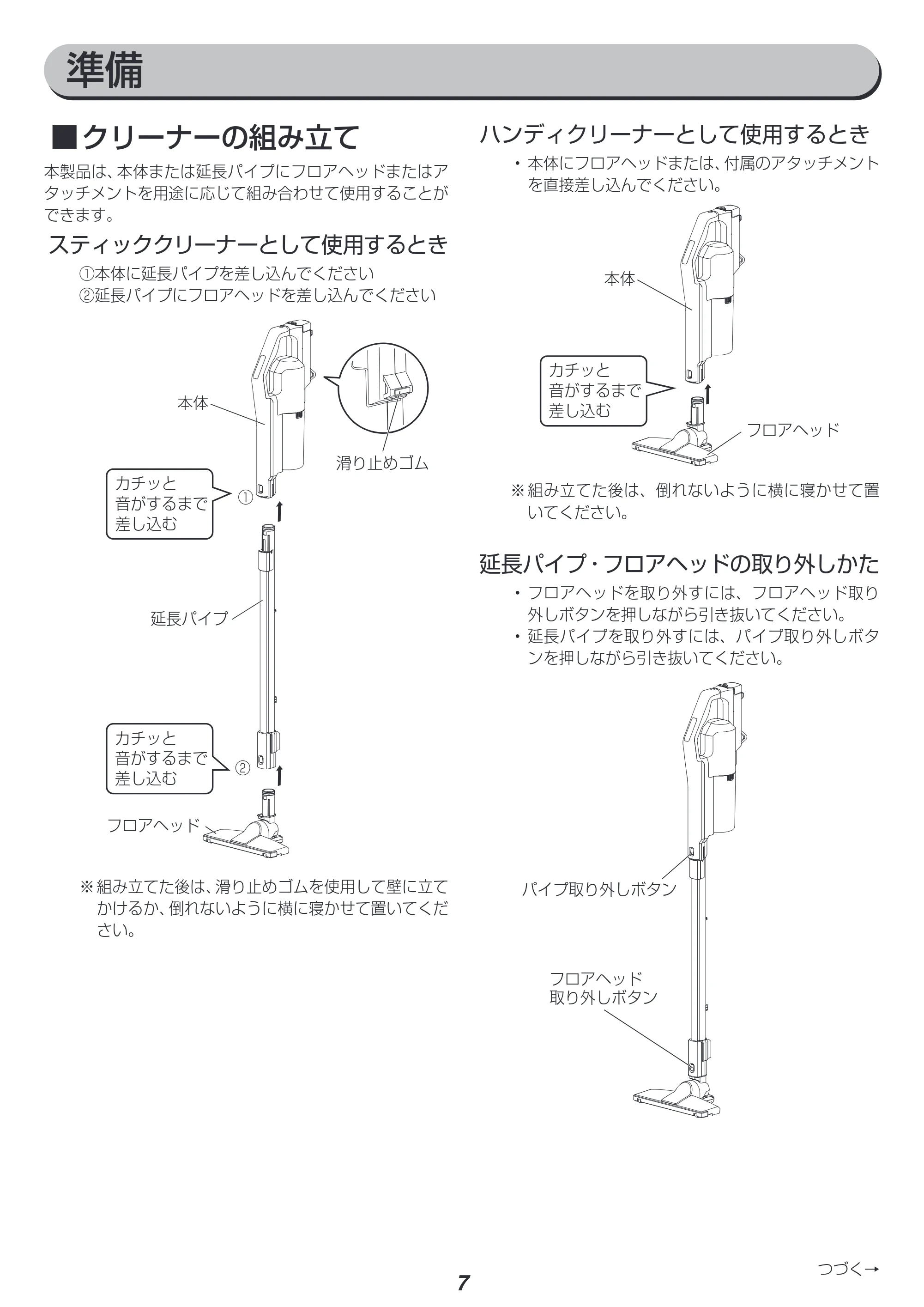 アイリスオーヤマ SCD-180 取扱説明書 — 原本ページ — 7ページ