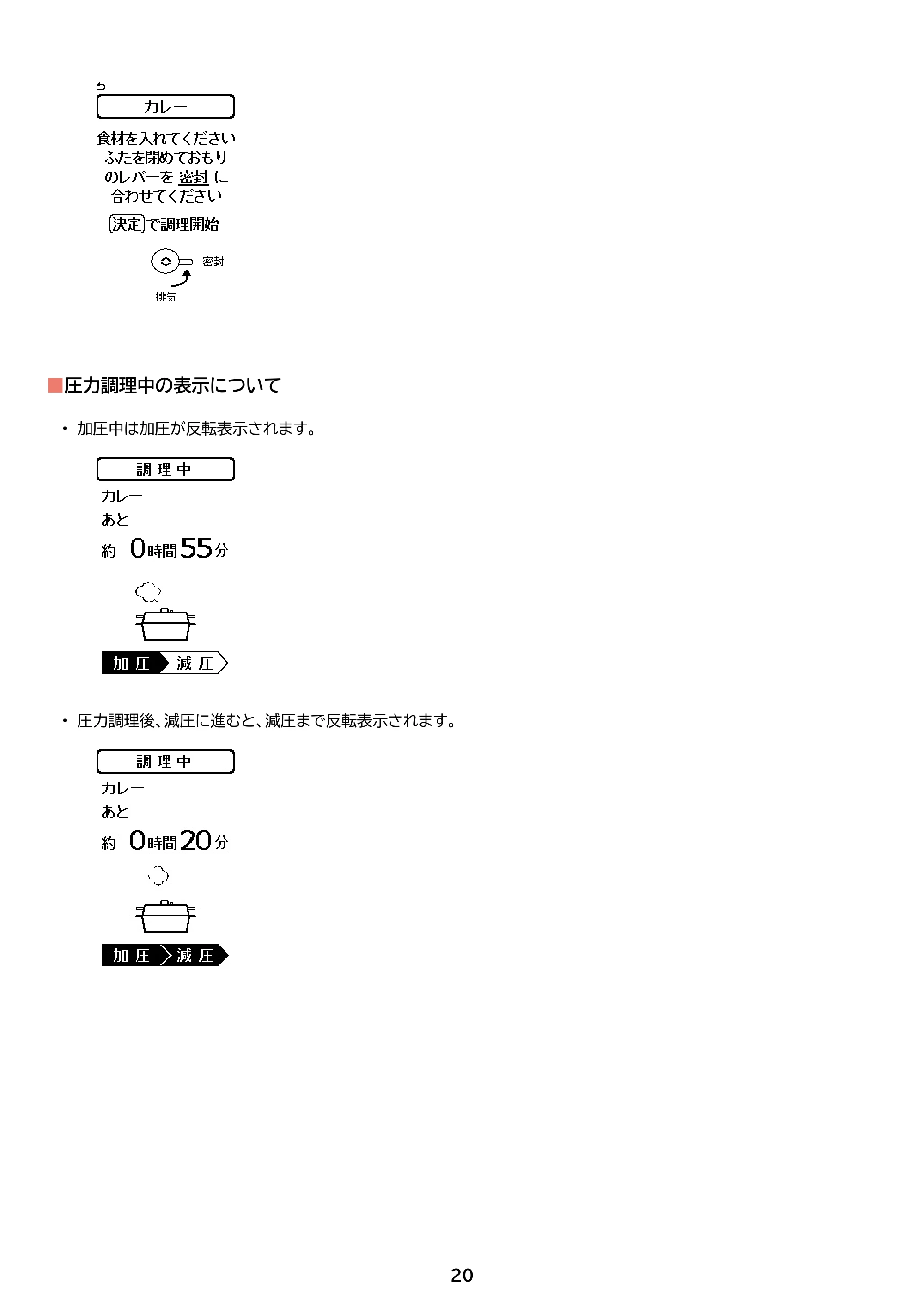 アイリスオーヤマ KPC-MB3 取扱説明書 — 原本ページ — 20ページ