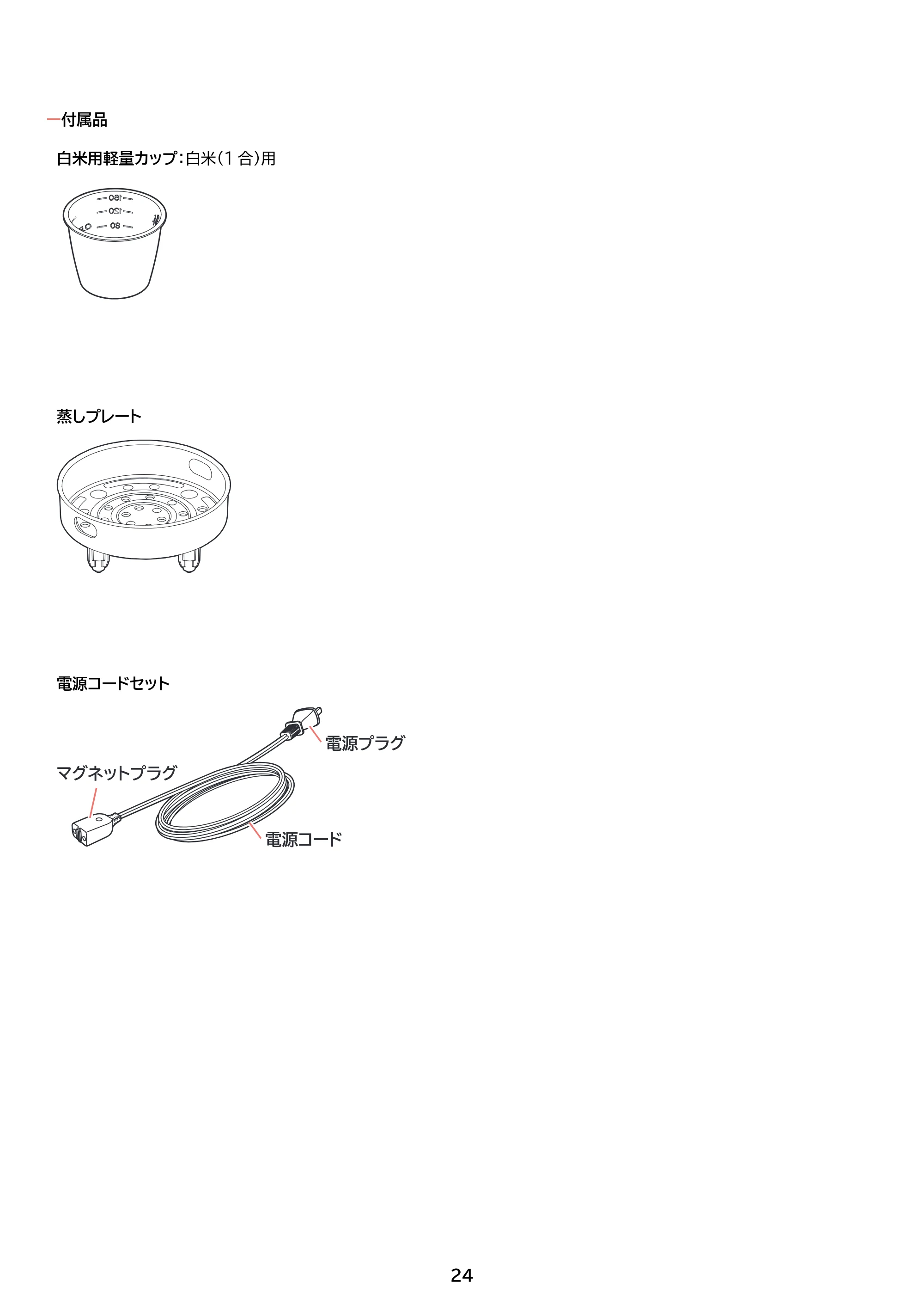 アイリスオーヤマ KPC-MB3 取扱説明書 — 原本ページ — 24ページ