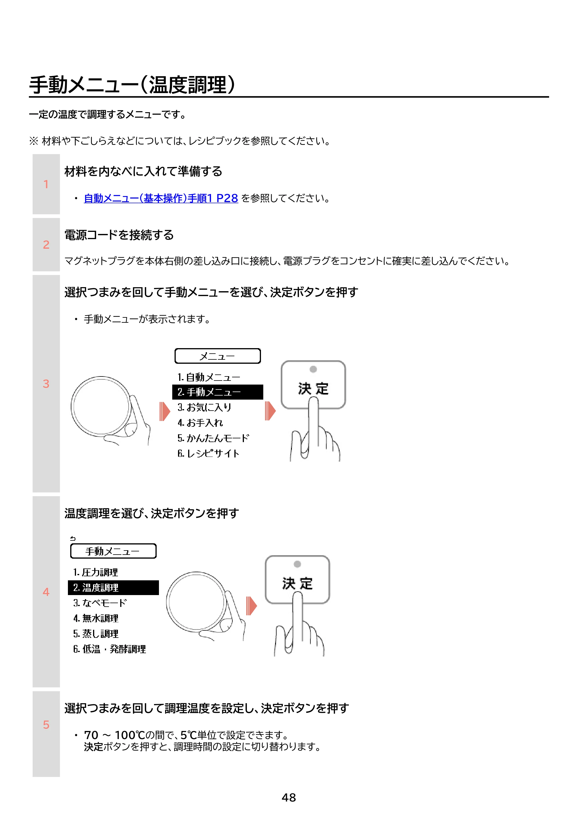 アイリスオーヤマ KPC-MB3 取扱説明書 — 原本ページ — 48ページ