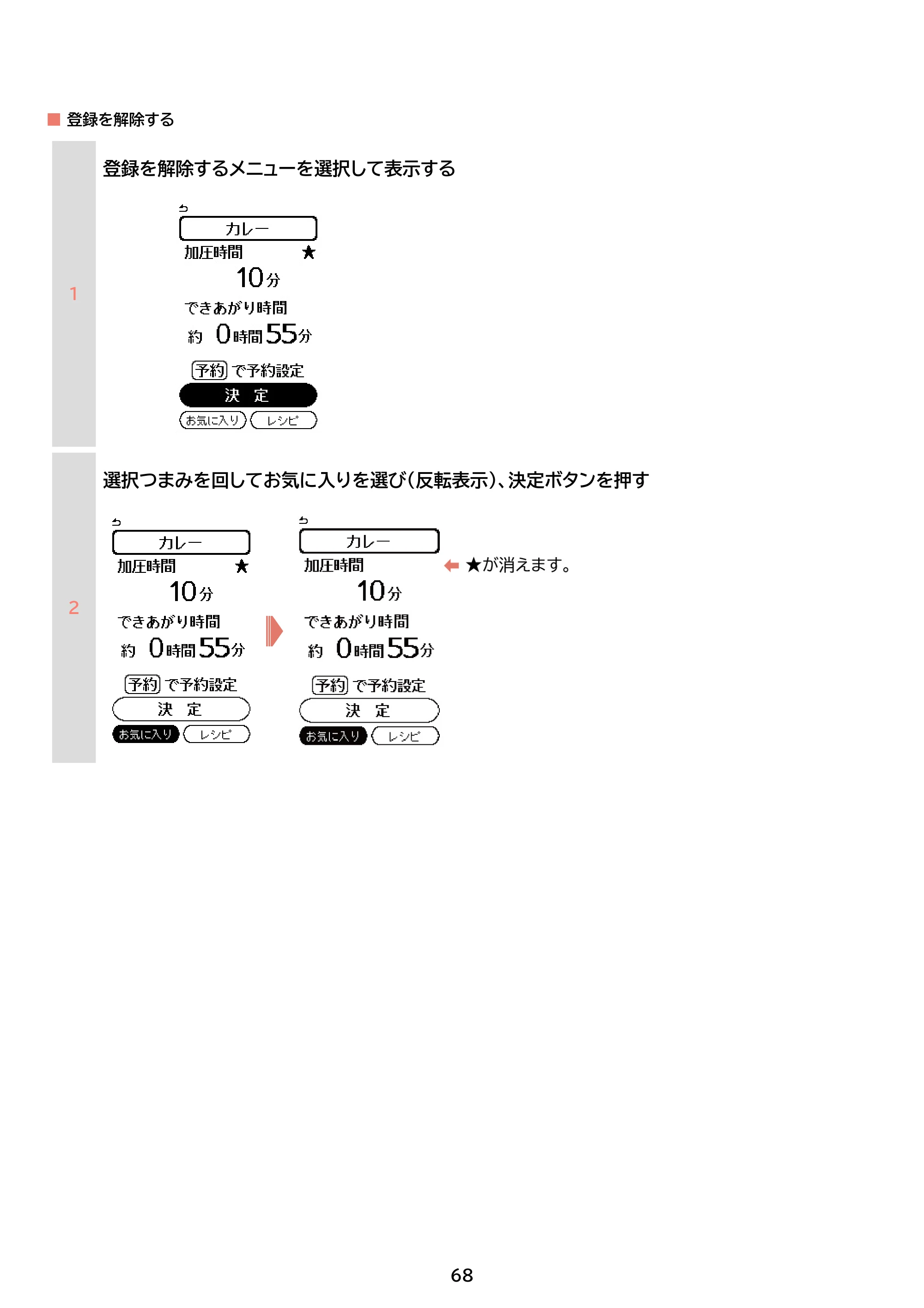 アイリスオーヤマ KPC-MB3 取扱説明書 — 原本ページ — 68ページ