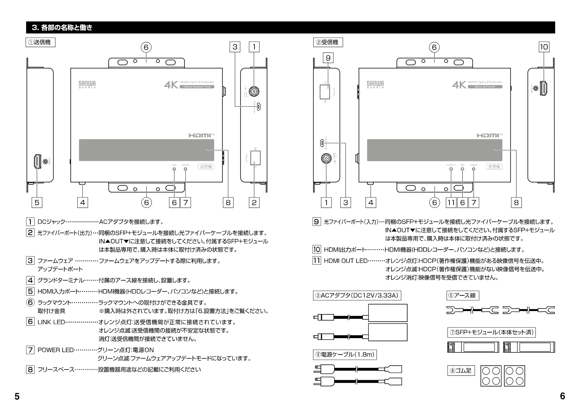 サンワサプライ VGA-EXHDFB 取扱説明書 — 原本ページ — 4ページ