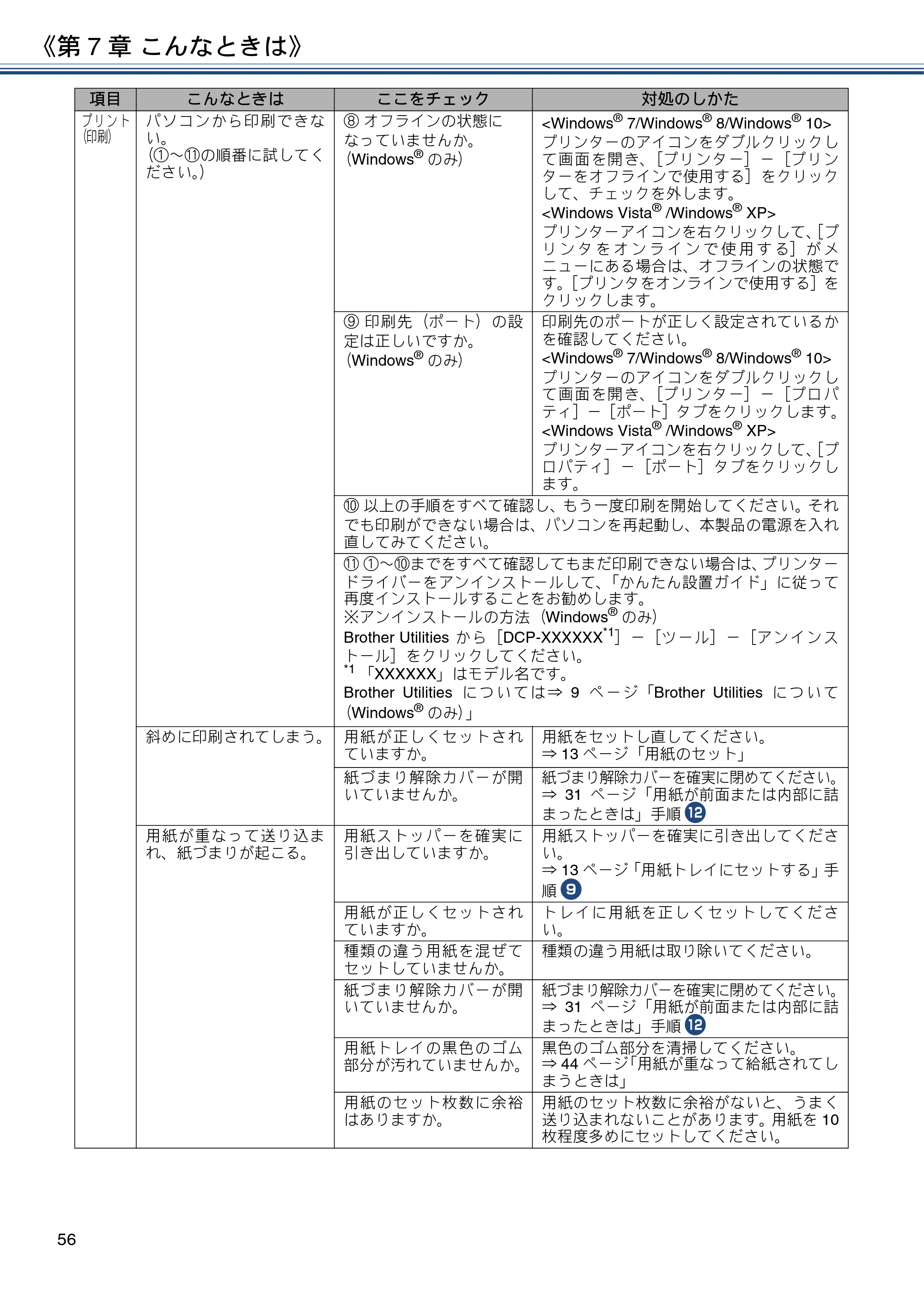 ブラザー DCP-J983N ユーザーズガイド ～基本編～ — 原本ページ — 56ページ
