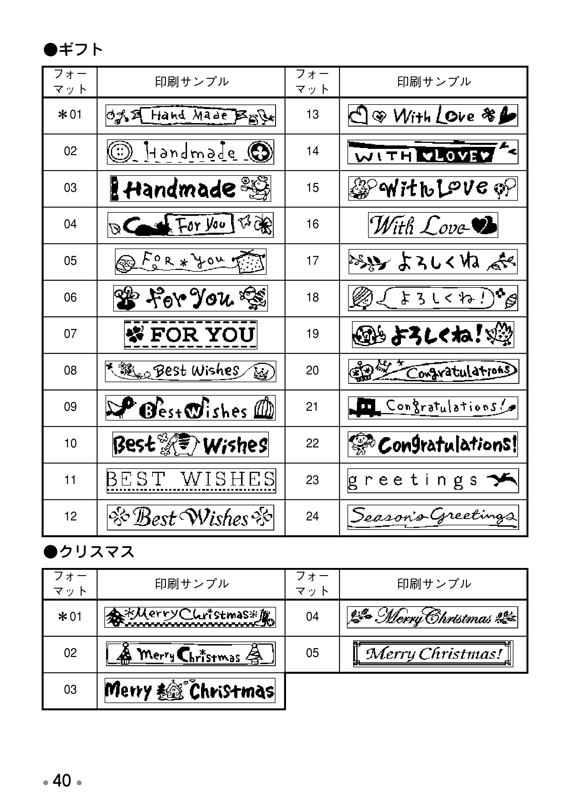 ブラザー PT-190 取扱説明書 通常版 — ● 付録 — 原本ページ — 42ページ