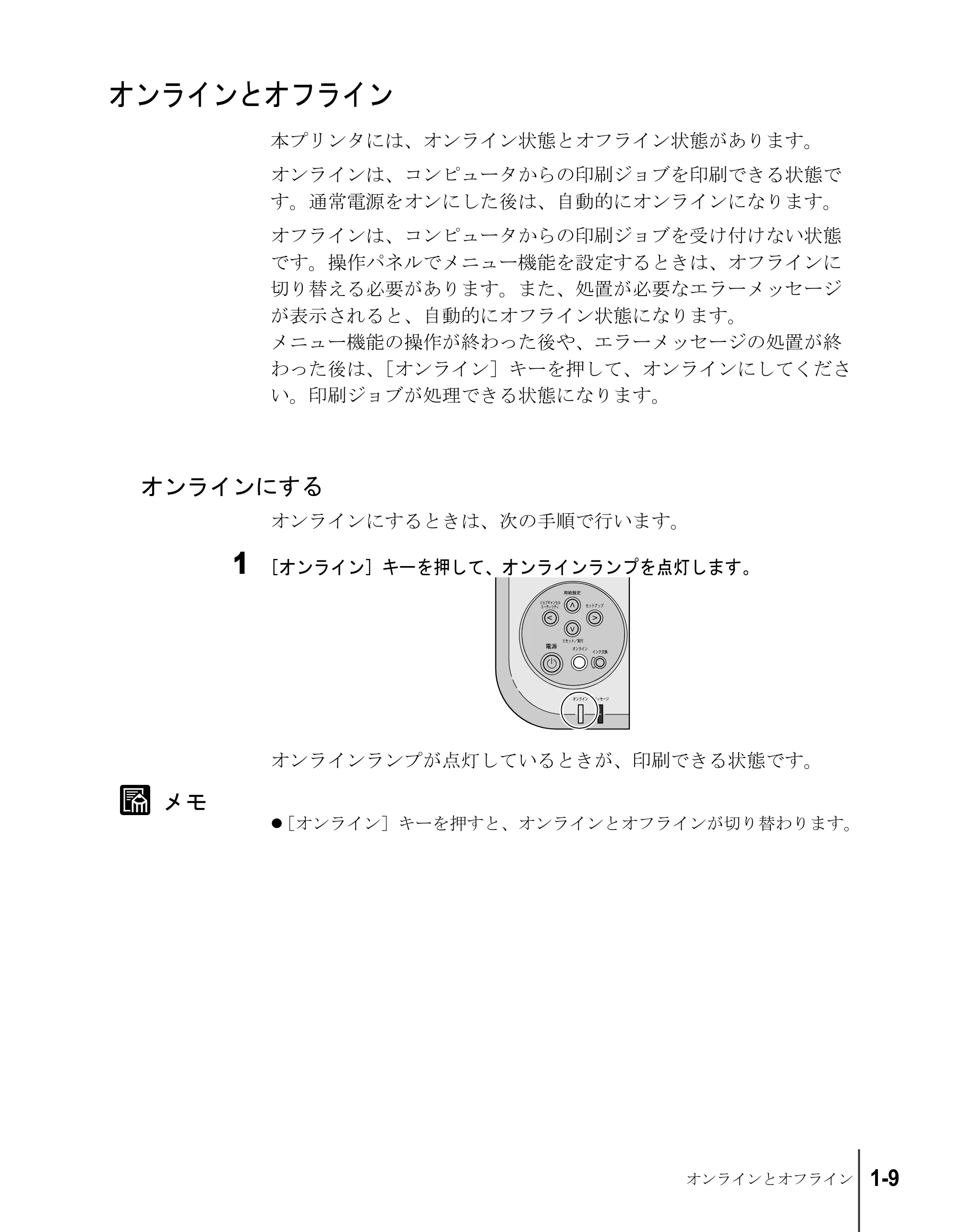 キヤノン W2200S ユーザーズガイド （PDF形式／6.75Mバイト） — オンラインとオフライン — 原本ページ — 21ページ