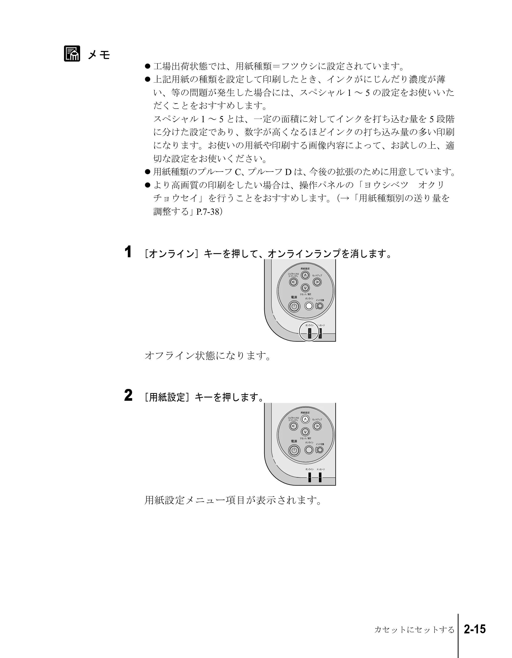 キヤノン W2200S ユーザーズガイド （PDF形式／6.75Mバイト） — 原本ページ — 37ページ
