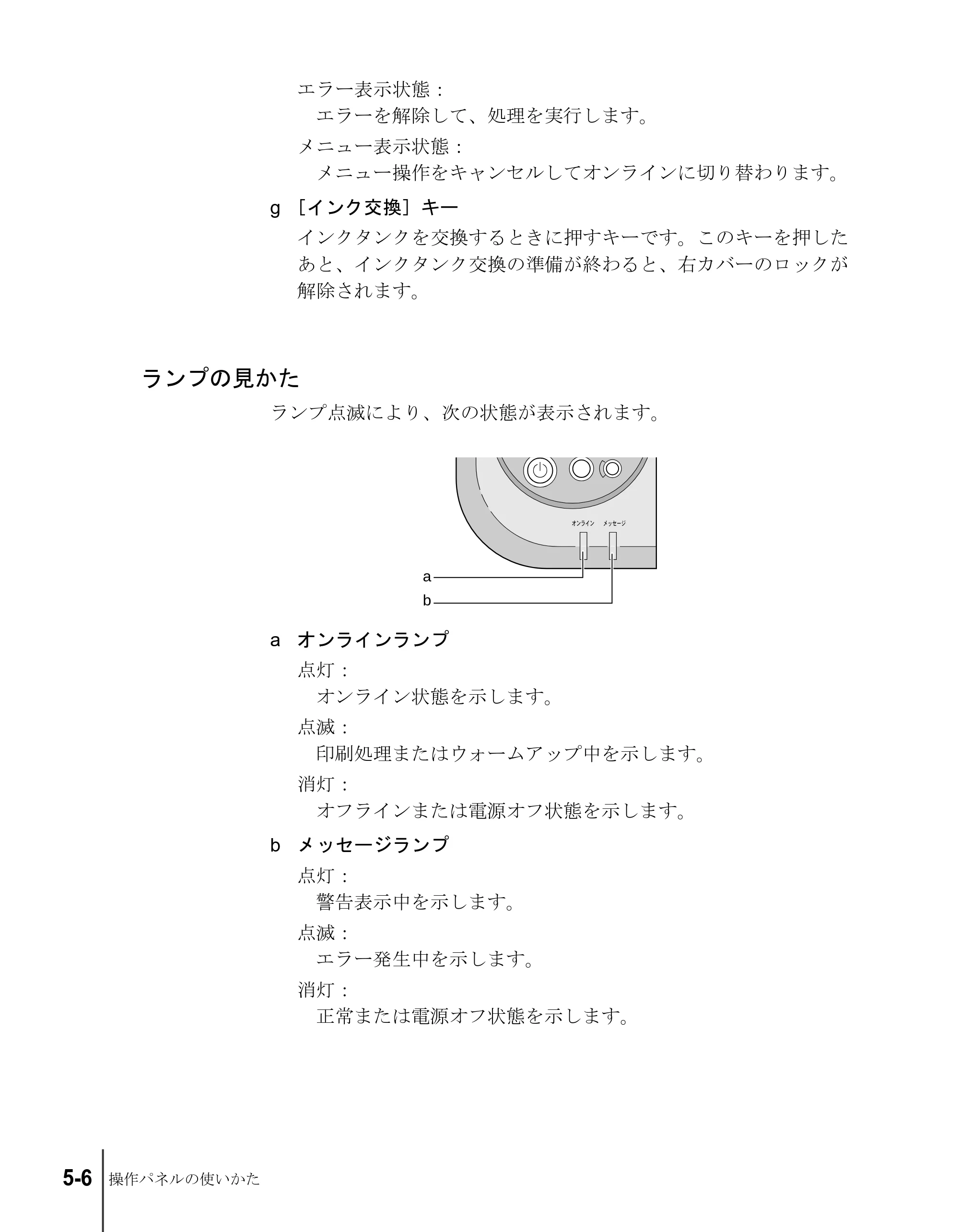 キヤノン W2200S ユーザーズガイド （PDF形式／6.75Mバイト） — ランプの見かた — 原本ページ — 68ページ