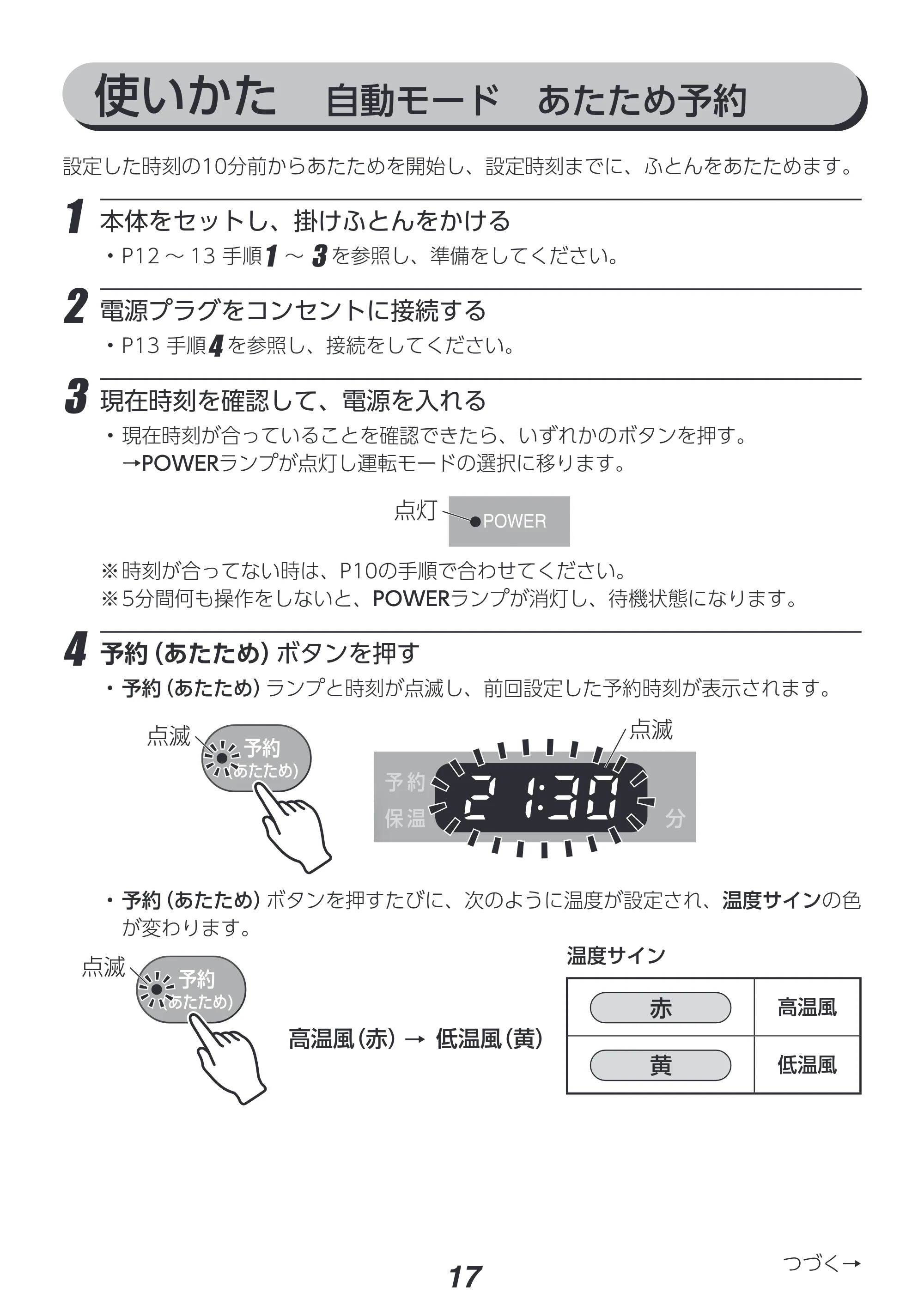 アイリスオーヤマ FK-RC3 取扱説明書 — 原本ページ — 17ページ