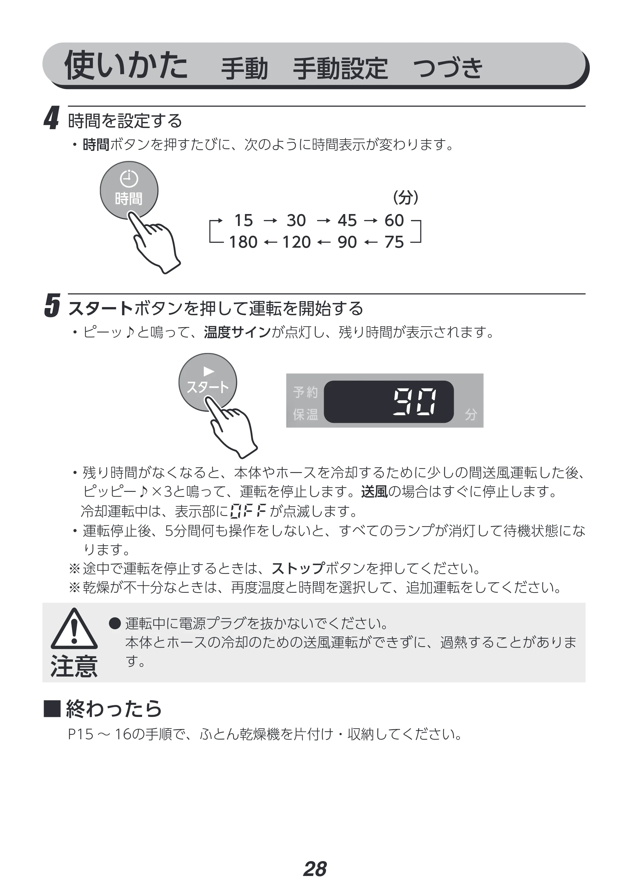 アイリスオーヤマ FK-RC3 取扱説明書 — 原本ページ — 28ページ