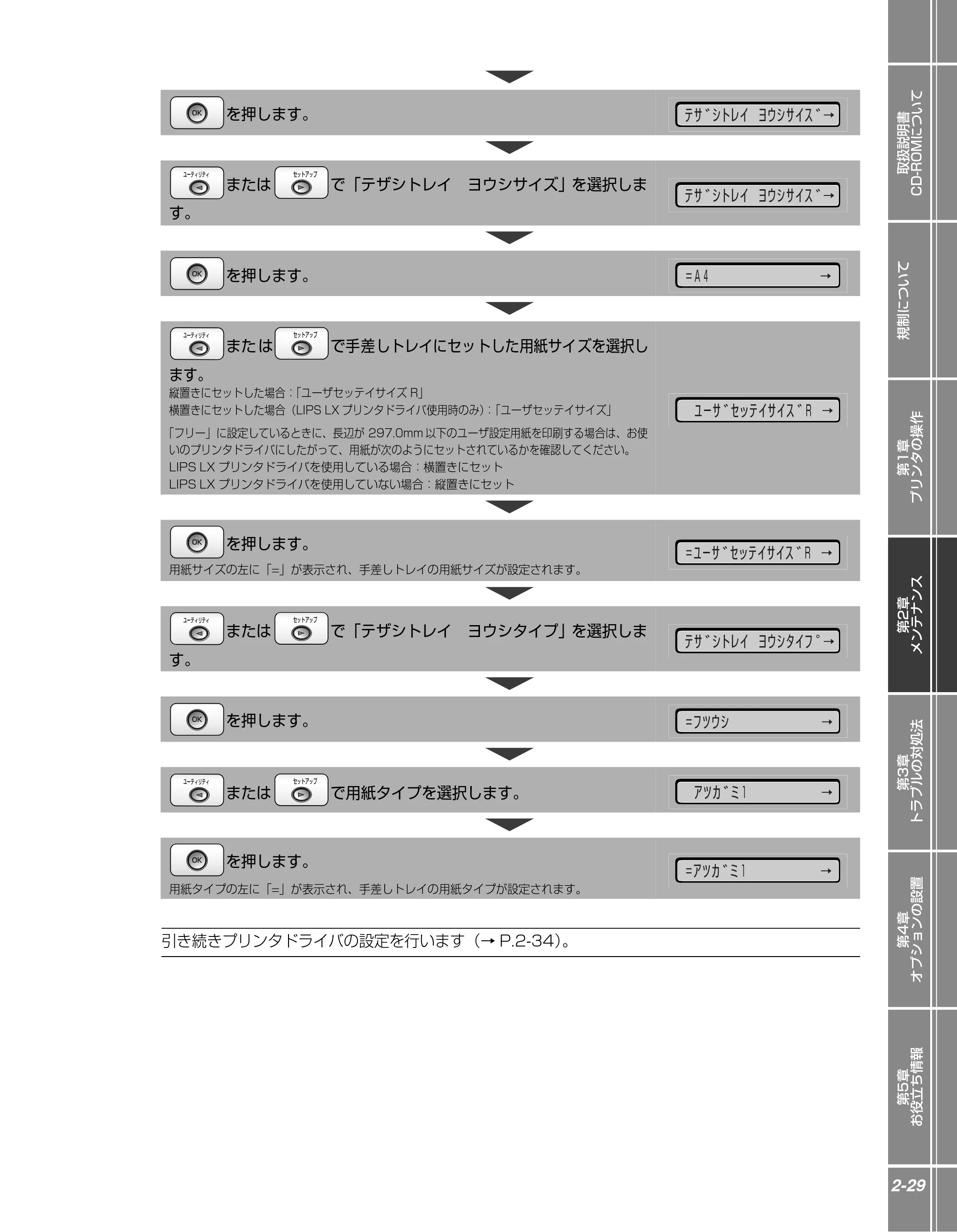 キヤノン LBP5910F/5910 かんたん操作ガイド 2013年6月14日掲載（PDF：7.50MB） — 原本ページ — 49ページ