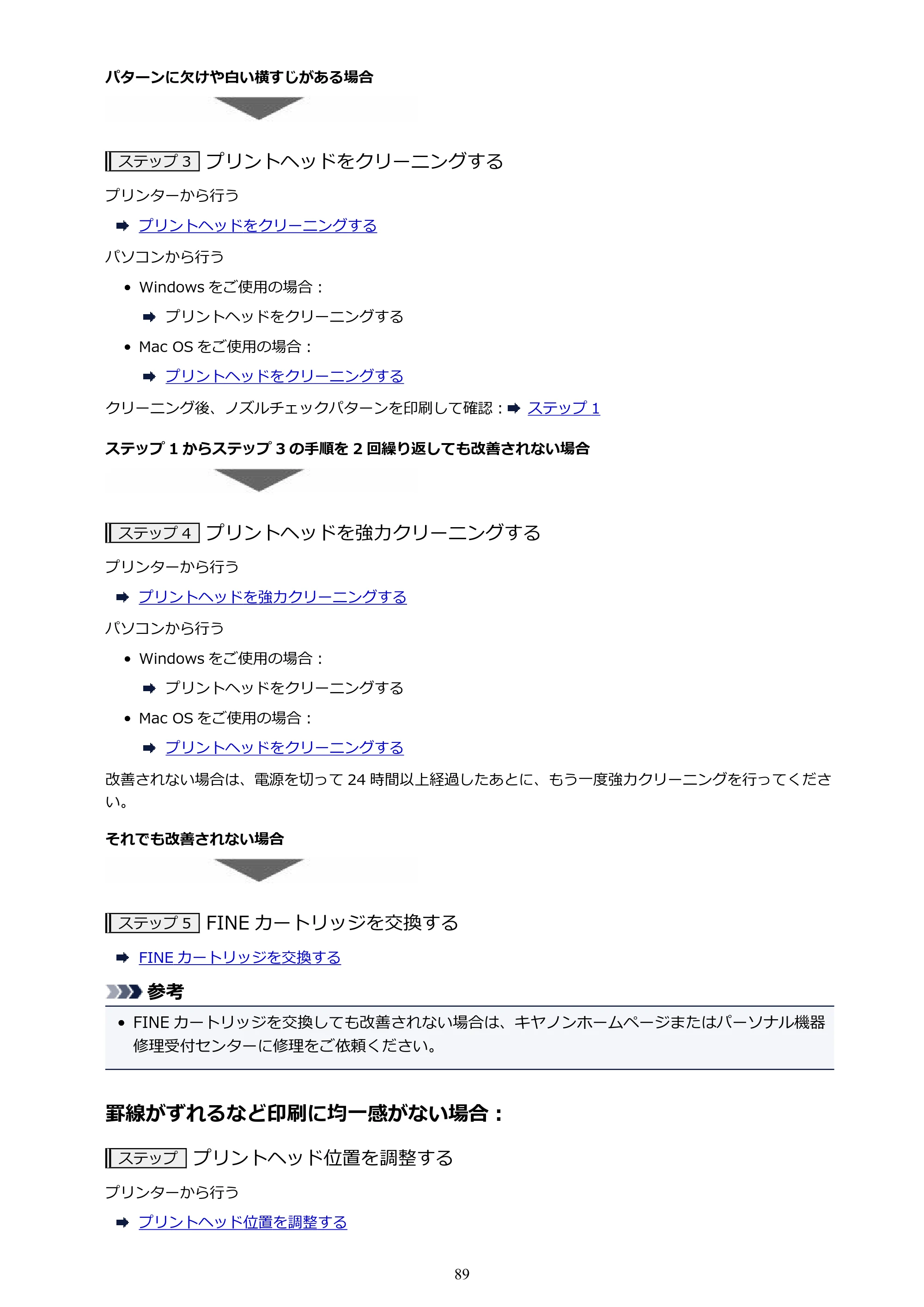 キヤノン PIXUS TS5130S/PIXUS TS5130 PIXUS TS5130 （PDF） オンラインマニュアル - 取扱説明書 - （Mac） 2026年5月21日更新（PDF：4.8MB） — 原本ページ — 89ページ