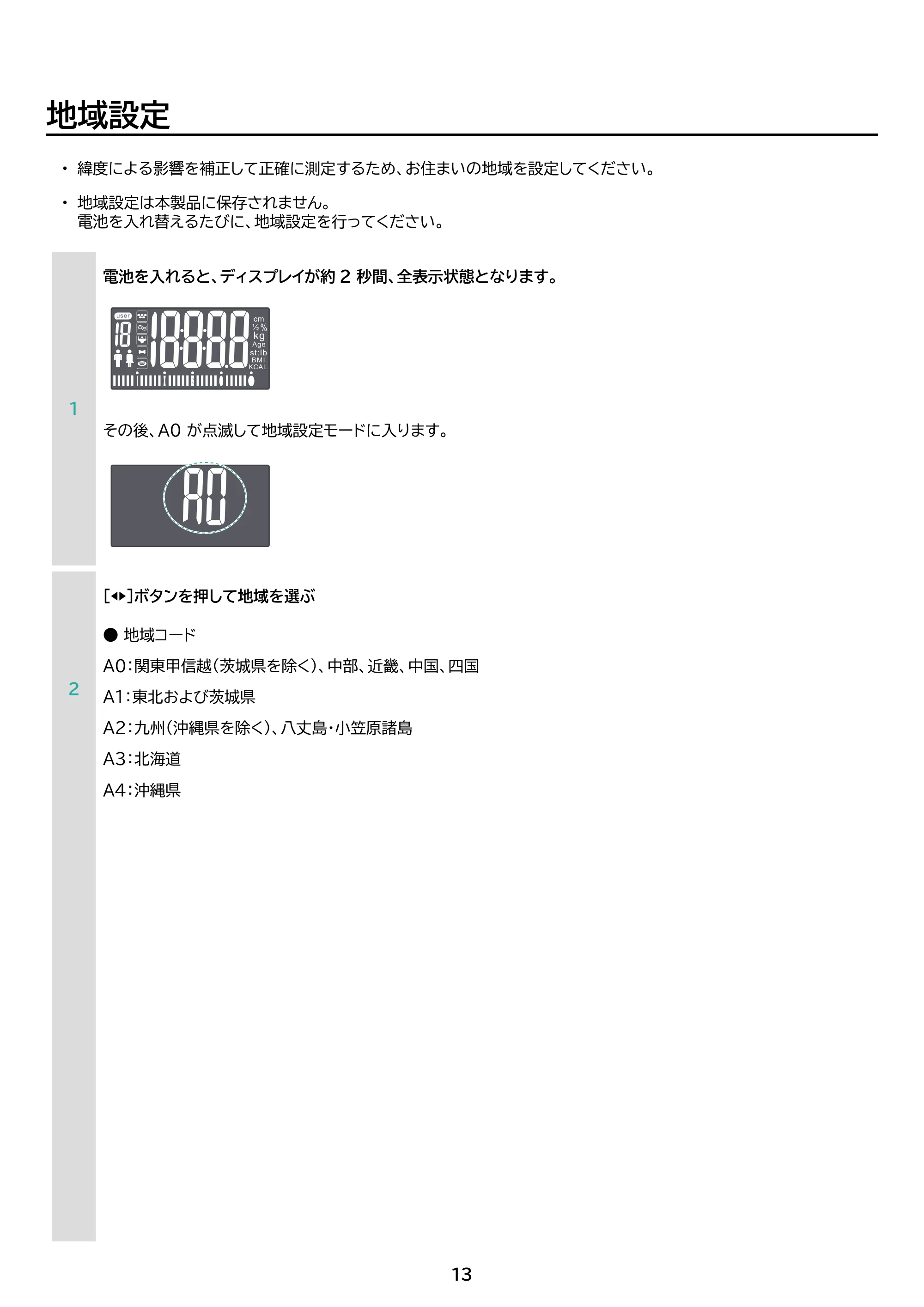 アイリスオーヤマ IBCM-211 取扱説明書 — 原本ページ — 13ページ
