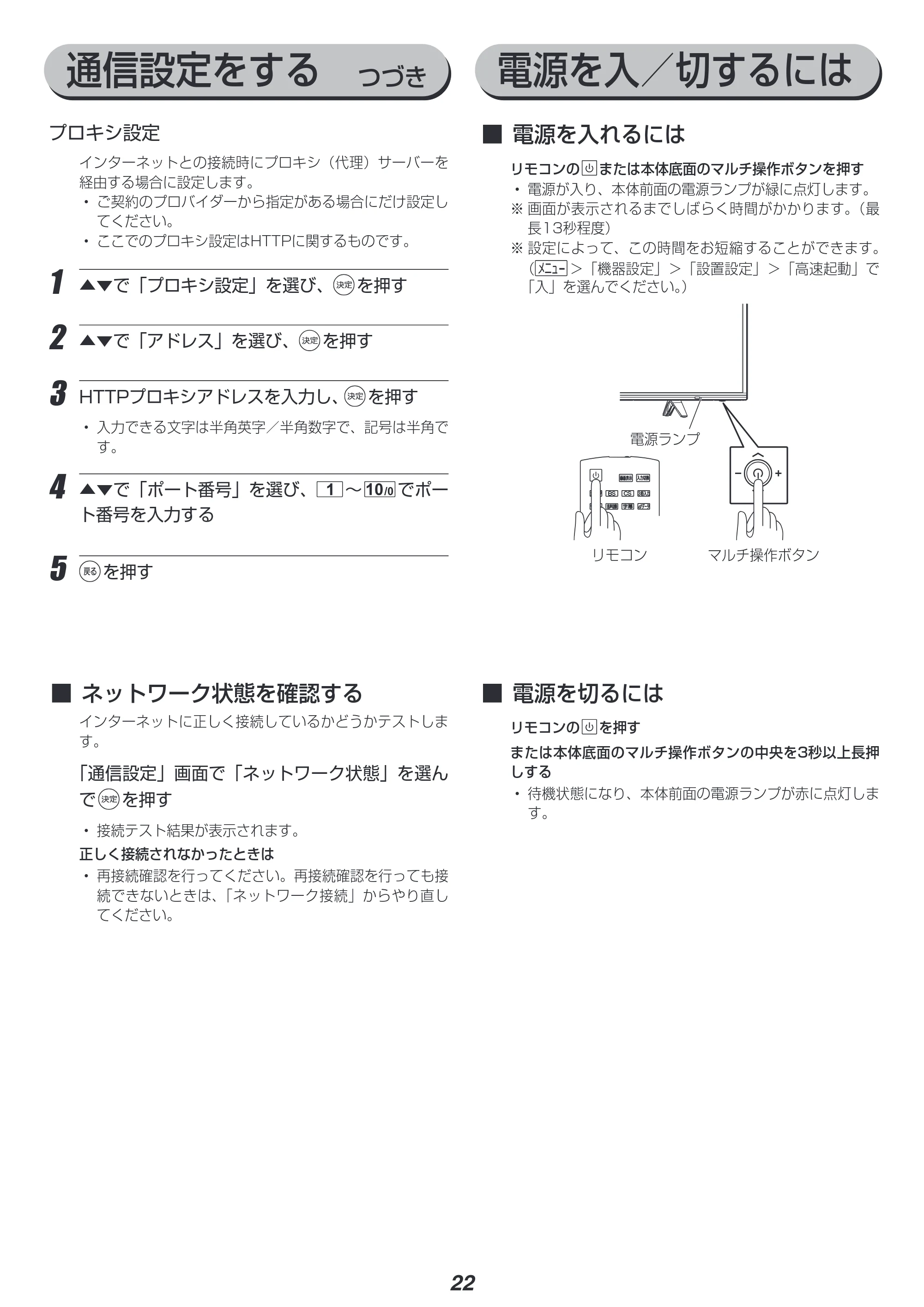 アイリスオーヤマ LT-55A620 取扱説明書 — 原本ページ — 22ページ