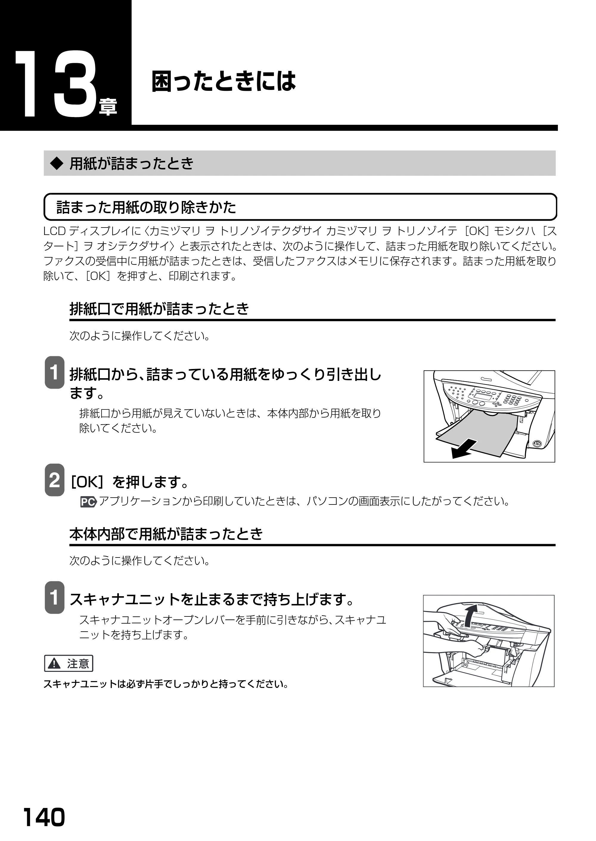 キヤノン PIXUS MP790 基本操作ガイド （PDF形式／6.67Mバイト） — 困ったときには — 原本ページ — 142ページ