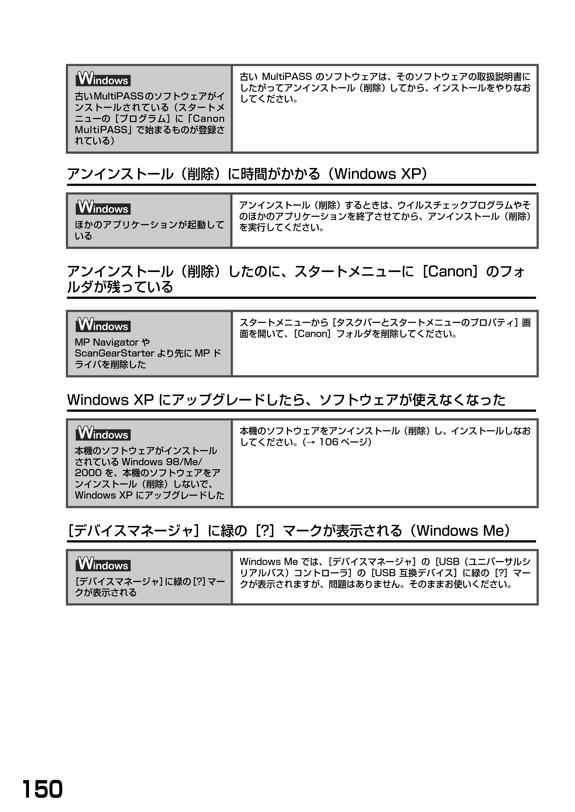 キヤノン PIXUS MP790 基本操作ガイド （PDF形式／6.67Mバイト） — 原本ページ — 152ページ