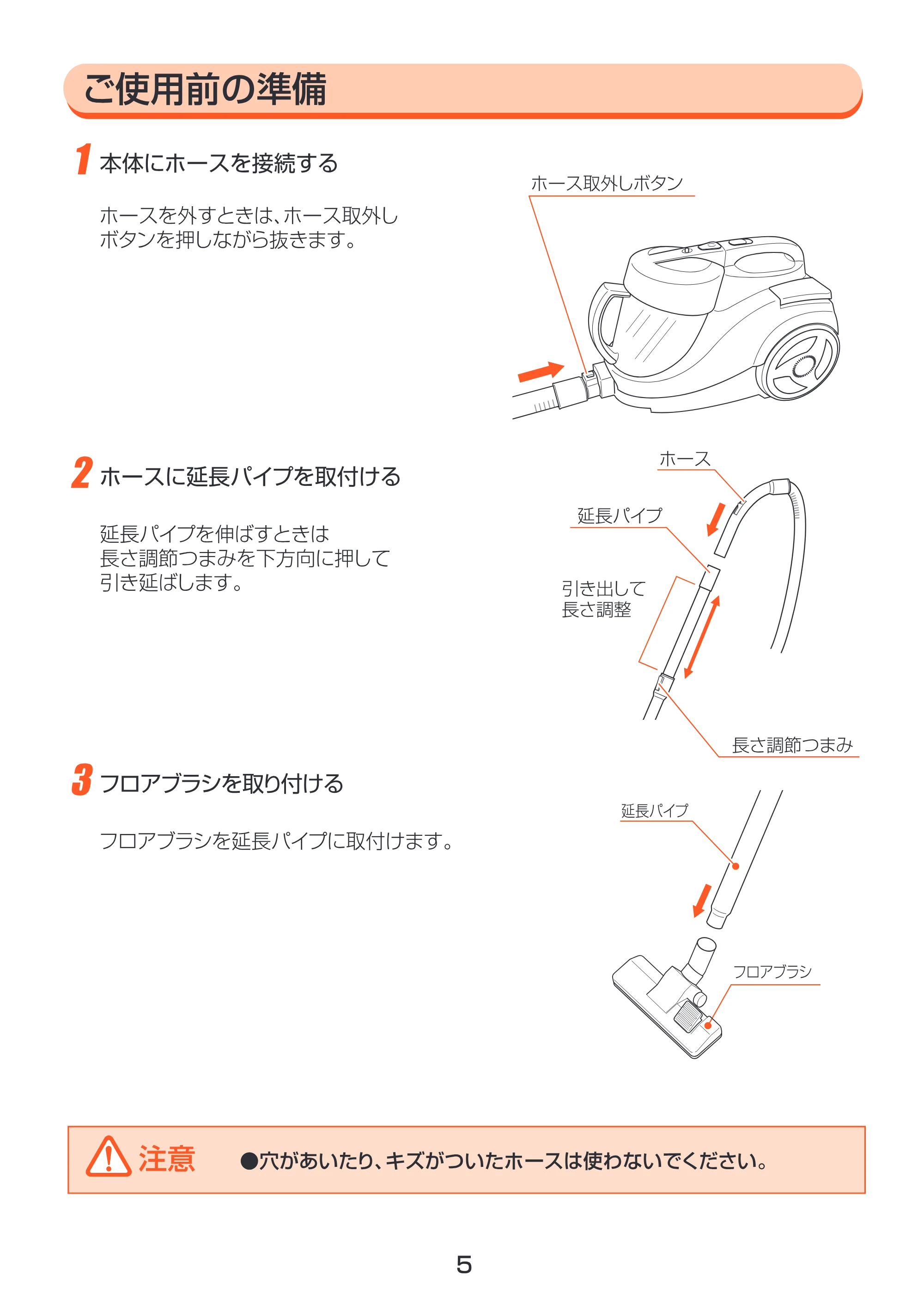 アイリスオーヤマ IC-C90 取扱説明書 — 原本ページ — 5ページ