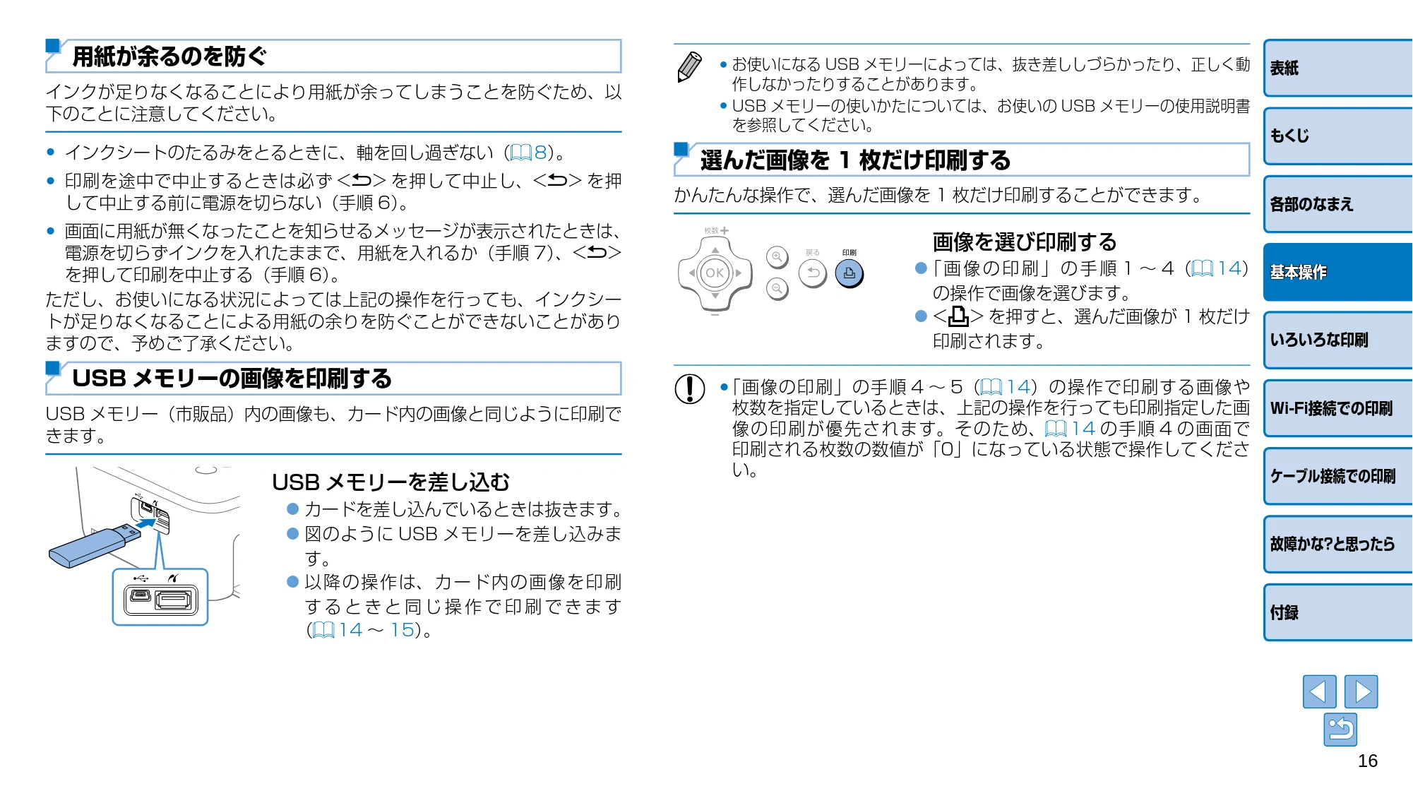 キヤノン SELPHY CP910 プリンターユーザーガイド (PDF:2.33MB) — 原本ページ — 16ページ