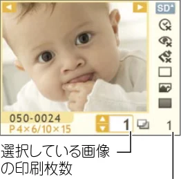 キヤノン SELPHY CP770 プリントガイド (PDF形式/8.09Mバイト) — 選んだ画像を印刷する(基本の印刷) — 図版 8-2 — 8ページ