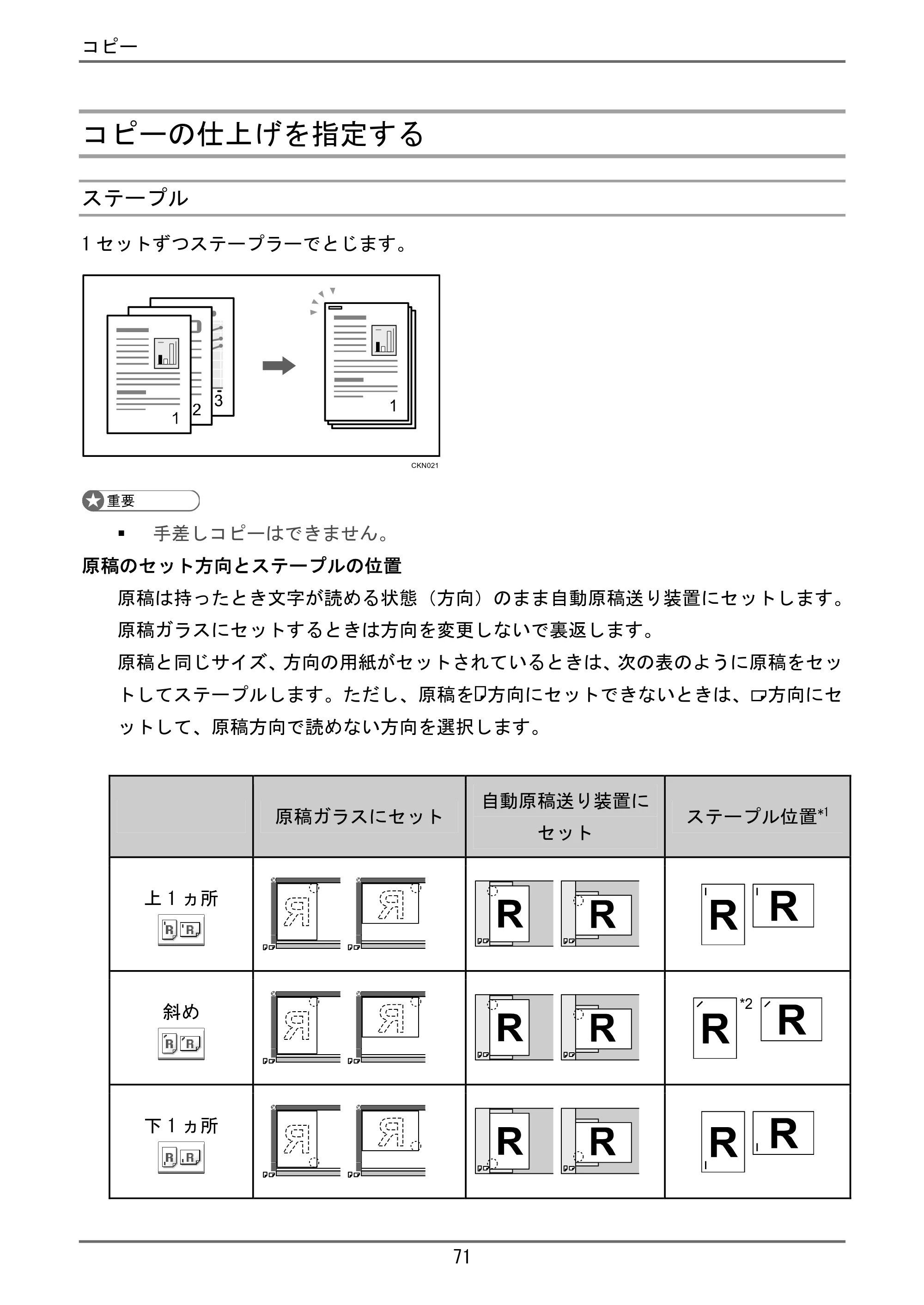 京セラ TASKalfa 4000w / TASKalfa 4001w TASKalfa 4000w/4001w ユーザーガイド — 原本ページ — 72ページ