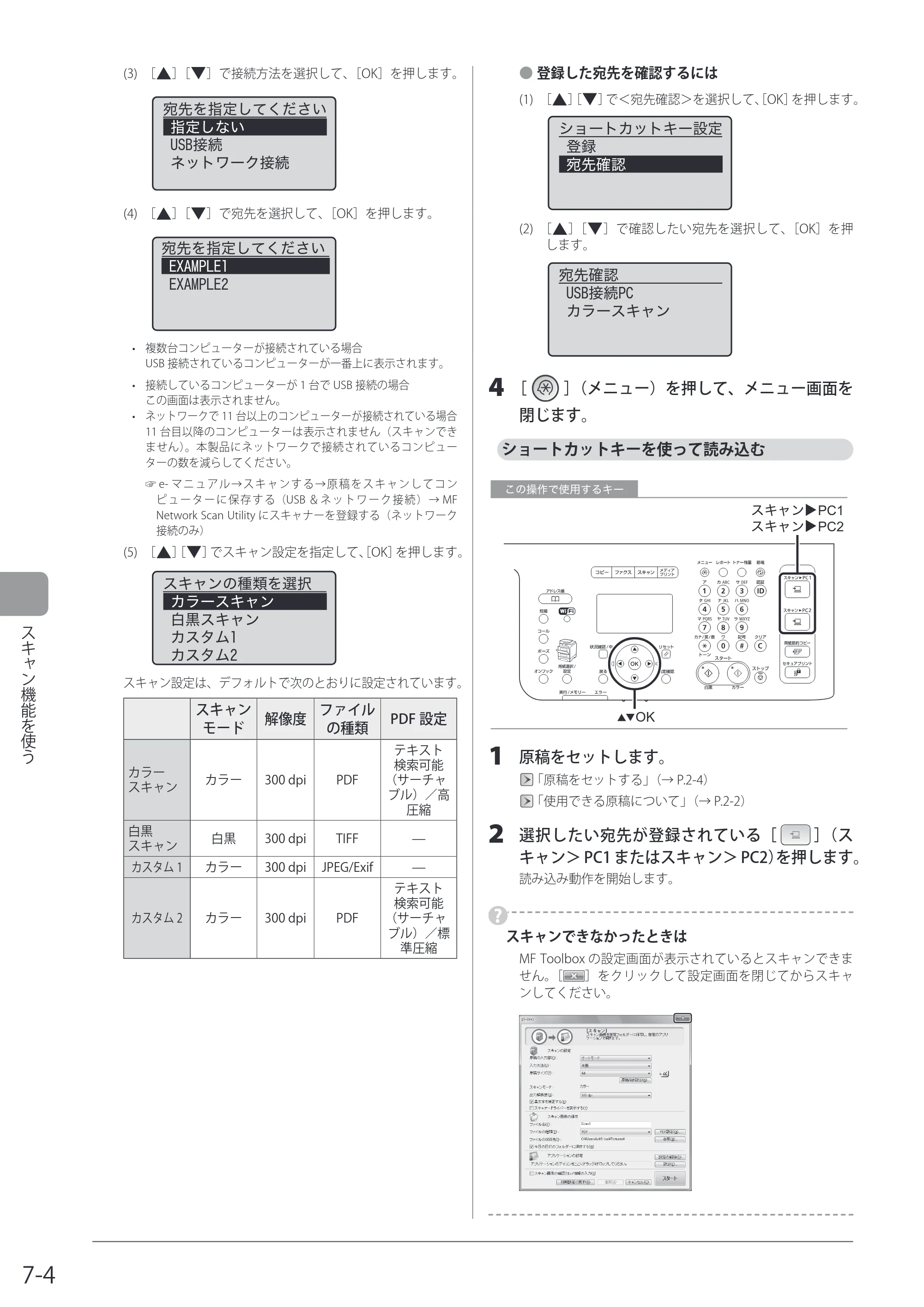 キヤノン MF8080Cw/MF8040Cn / MF8380Cdw/MF8340Cdn 基本操作ガイド 2011年10月20日更新（PDF：12.8MB） — ショートカットキーを使って読み込む — 原本ページ — 132ページ
