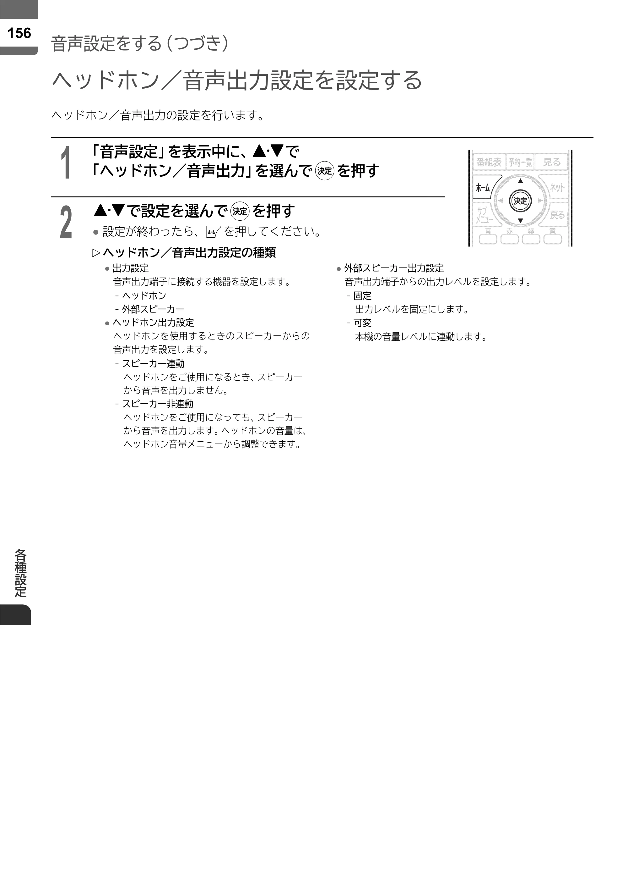 日立 L55-ZP5 / L49-ZP5 取扱説明書 — 原本ページ — 156ページ