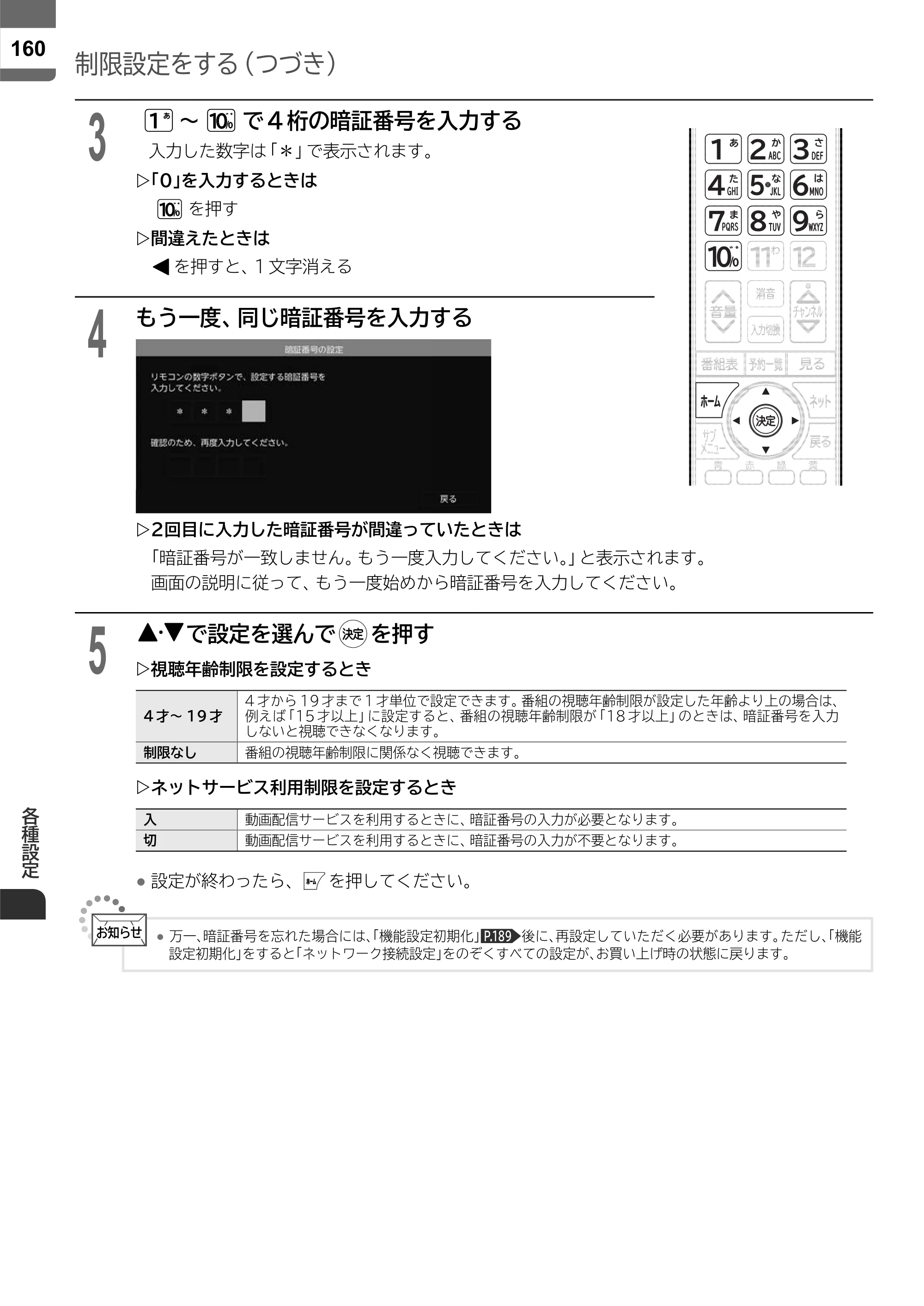 日立 L55-ZP5 / L49-ZP5 取扱説明書 — 原本ページ — 160ページ