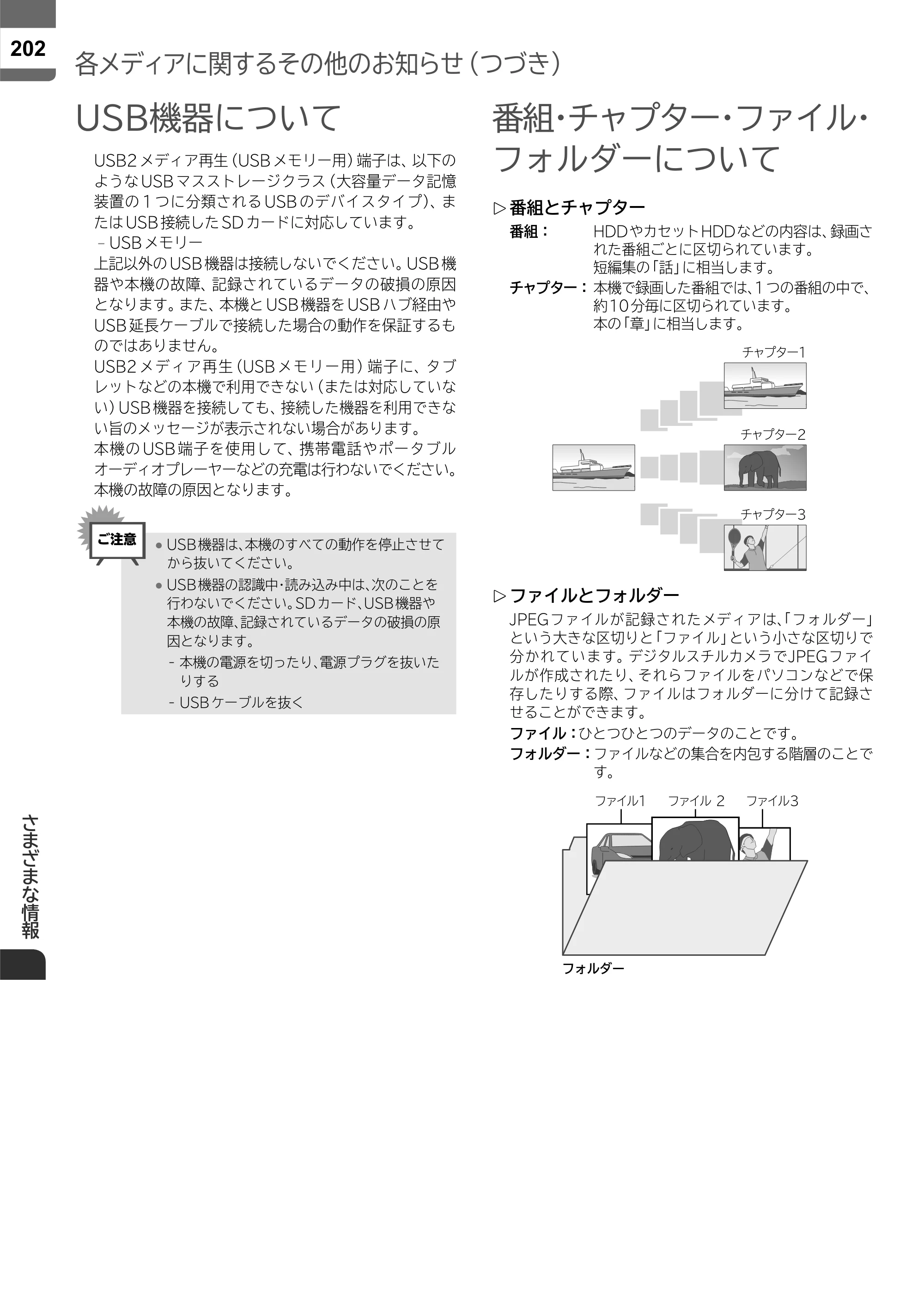日立 L55-ZP5 / L49-ZP5 取扱説明書 — 原本ページ — 202ページ