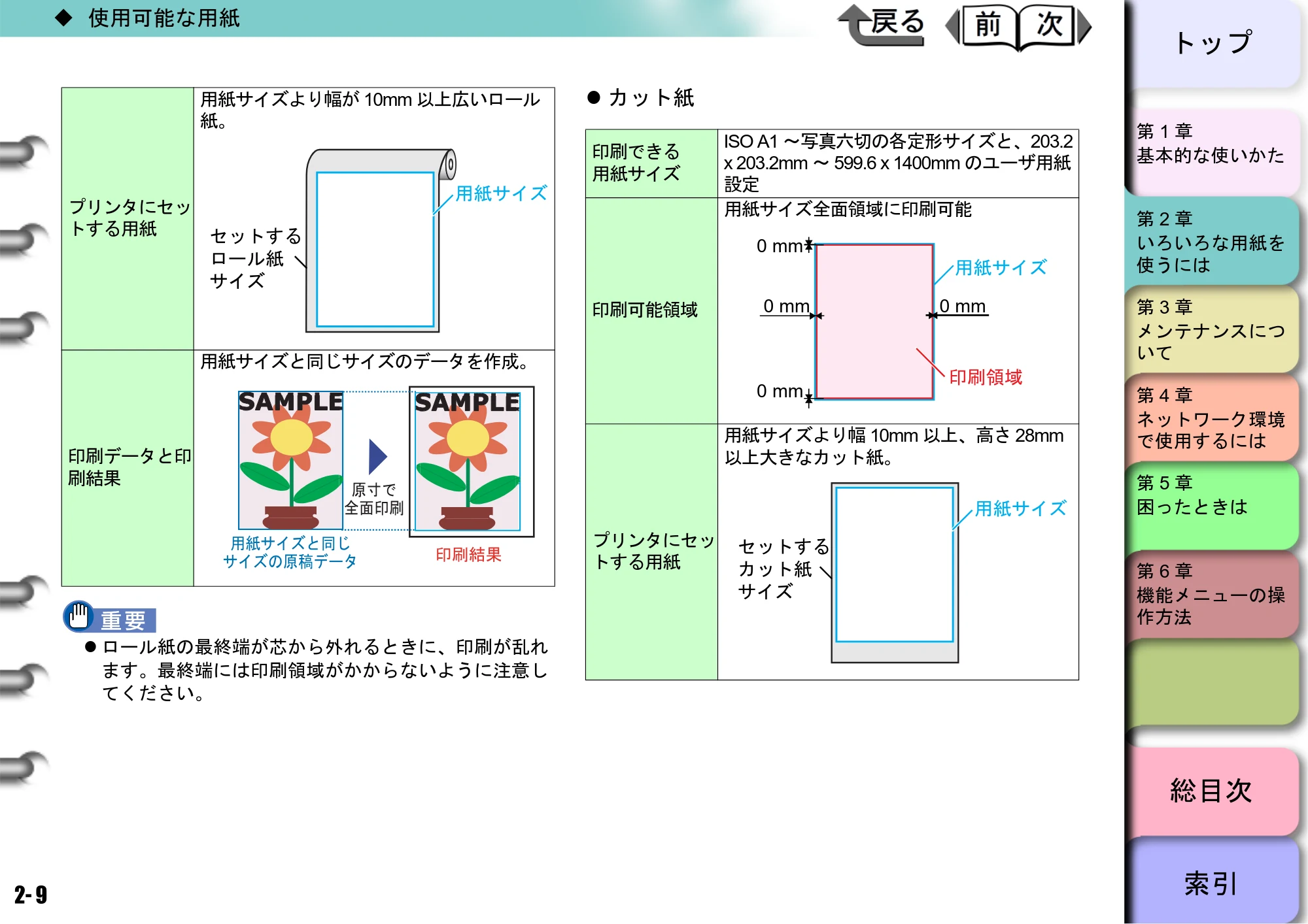 キヤノン W6400 ユーザーズマニュアル (PDF形式/10.17Mバイト) — 原本ページ — 49ページ
