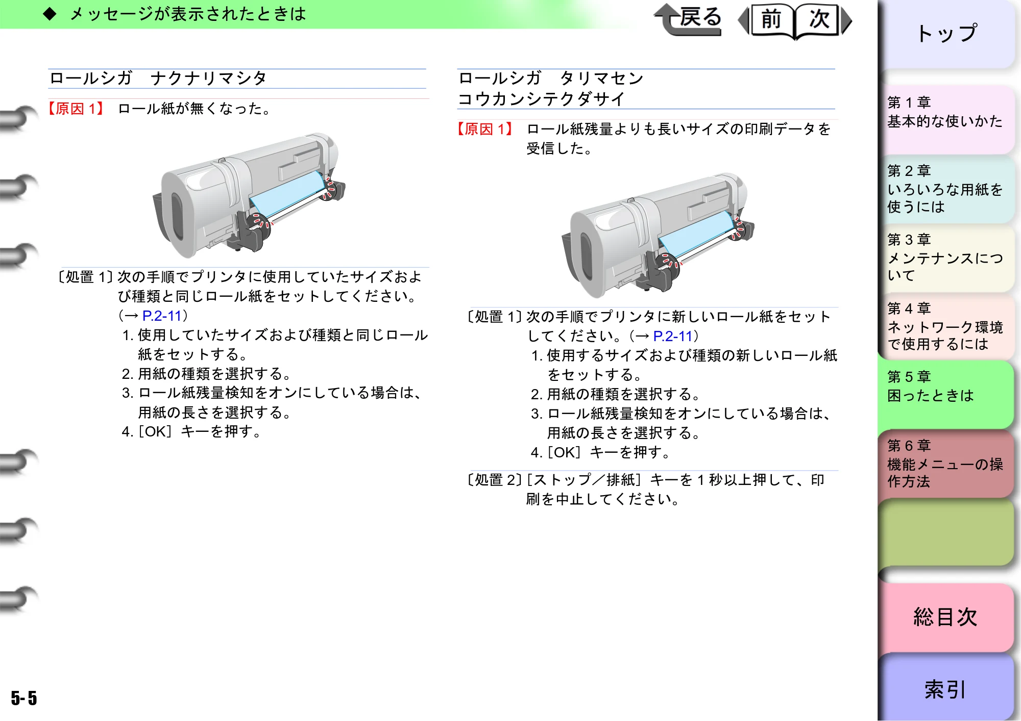 キヤノン W6400 ユーザーズマニュアル （PDF形式／10.17Mバイト） — 原本ページ — 171ページ