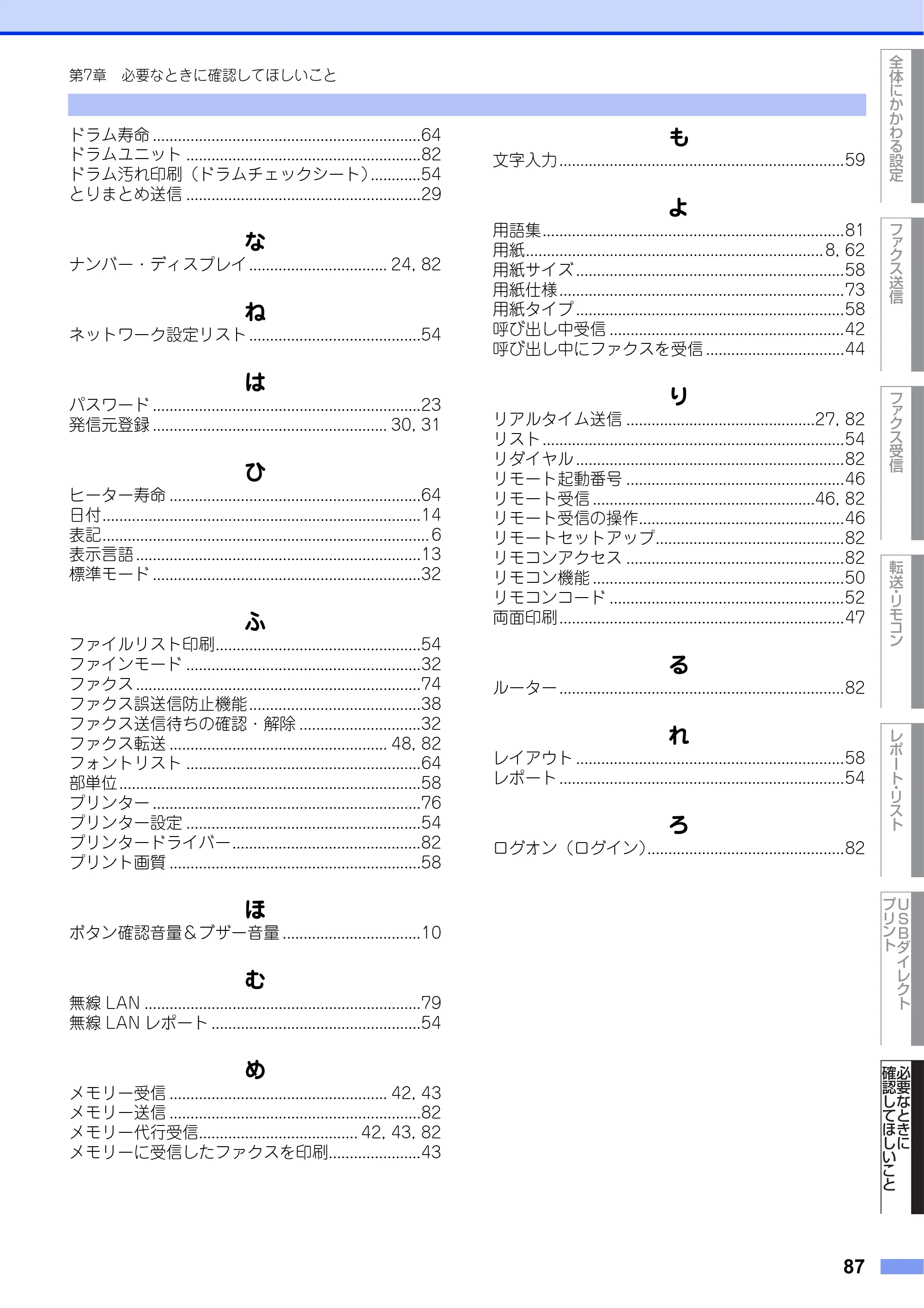 ブラザー MFC-L6900DW / MFC-L5755DW ユーザーズガイド ~応用編~ — 原本ページ — 87ページ