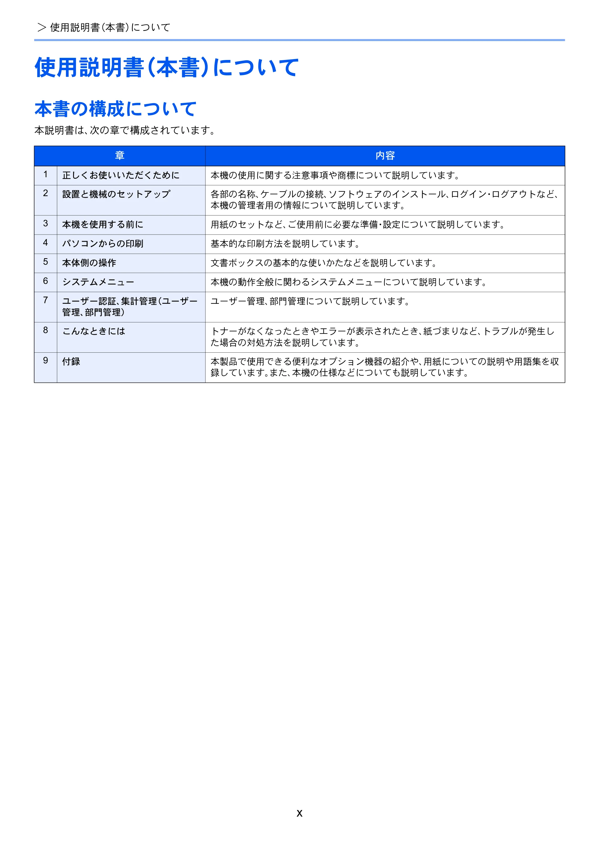 京セラ ECOSYS P5026cdw ECOSYS P5026cdw 使用説明書 — 使用説明書（本書）について — 原本ページ — 12ページ