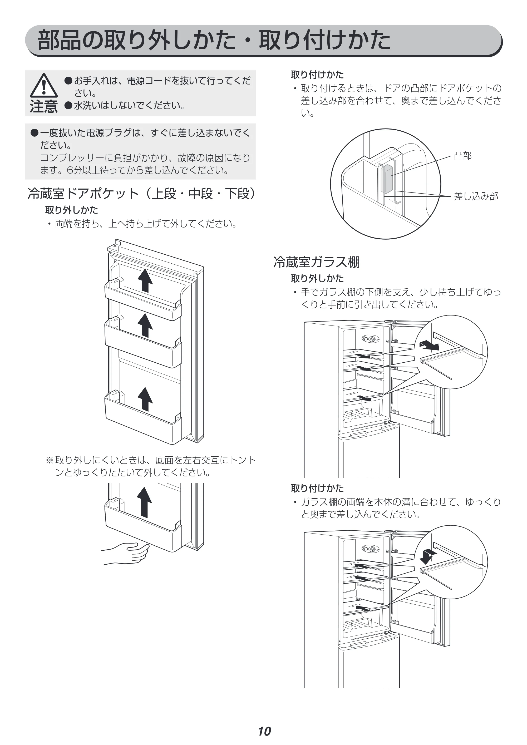 アイリスオーヤマ IRSE-H16A 取扱説明書 — 原本ページ — 10ページ
