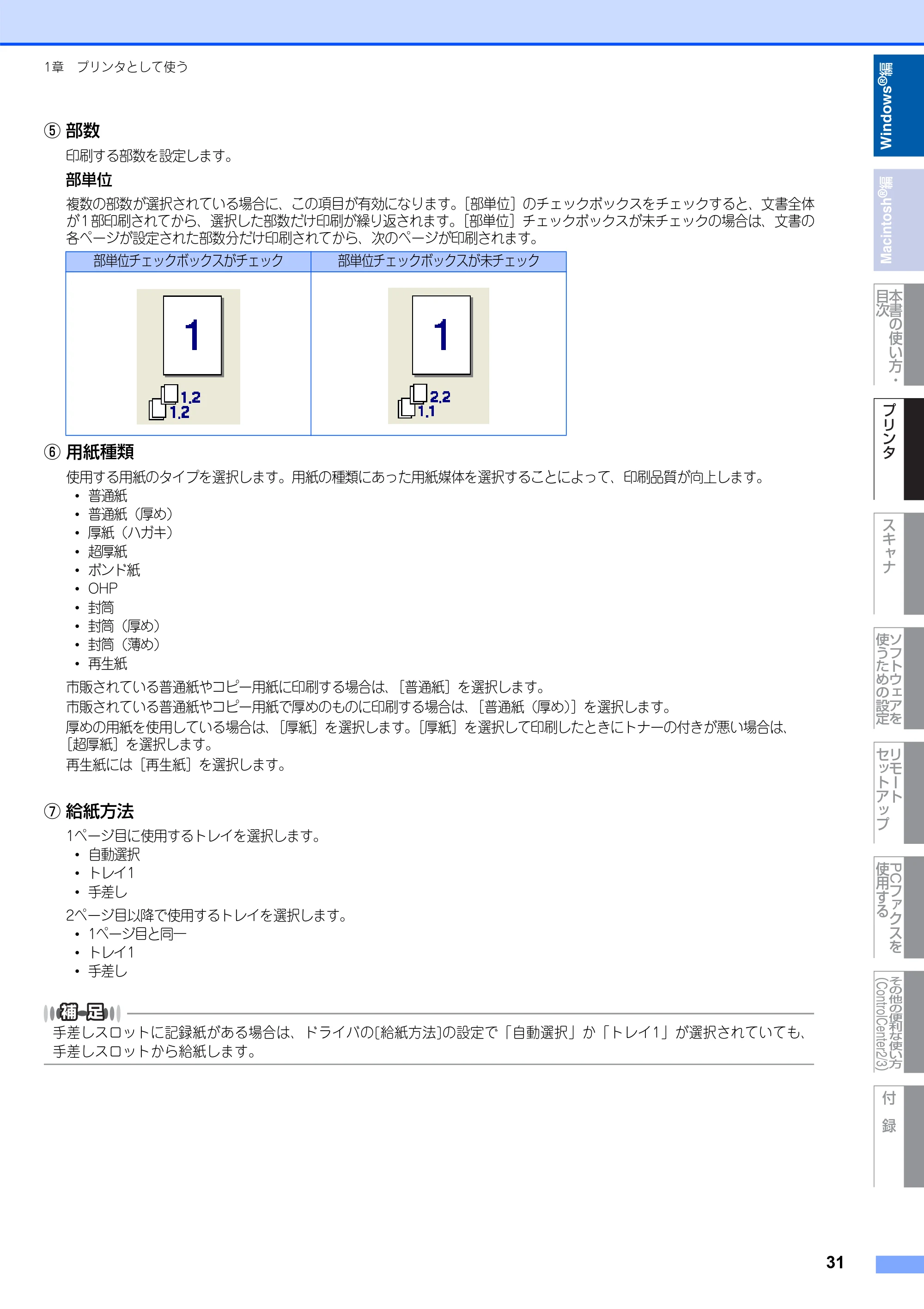 ブラザー DCP-7030 / DCP-7040 / MFC-7340 ユーザーズガイド ～パソコン活用編～ — 原本ページ — 32ページ