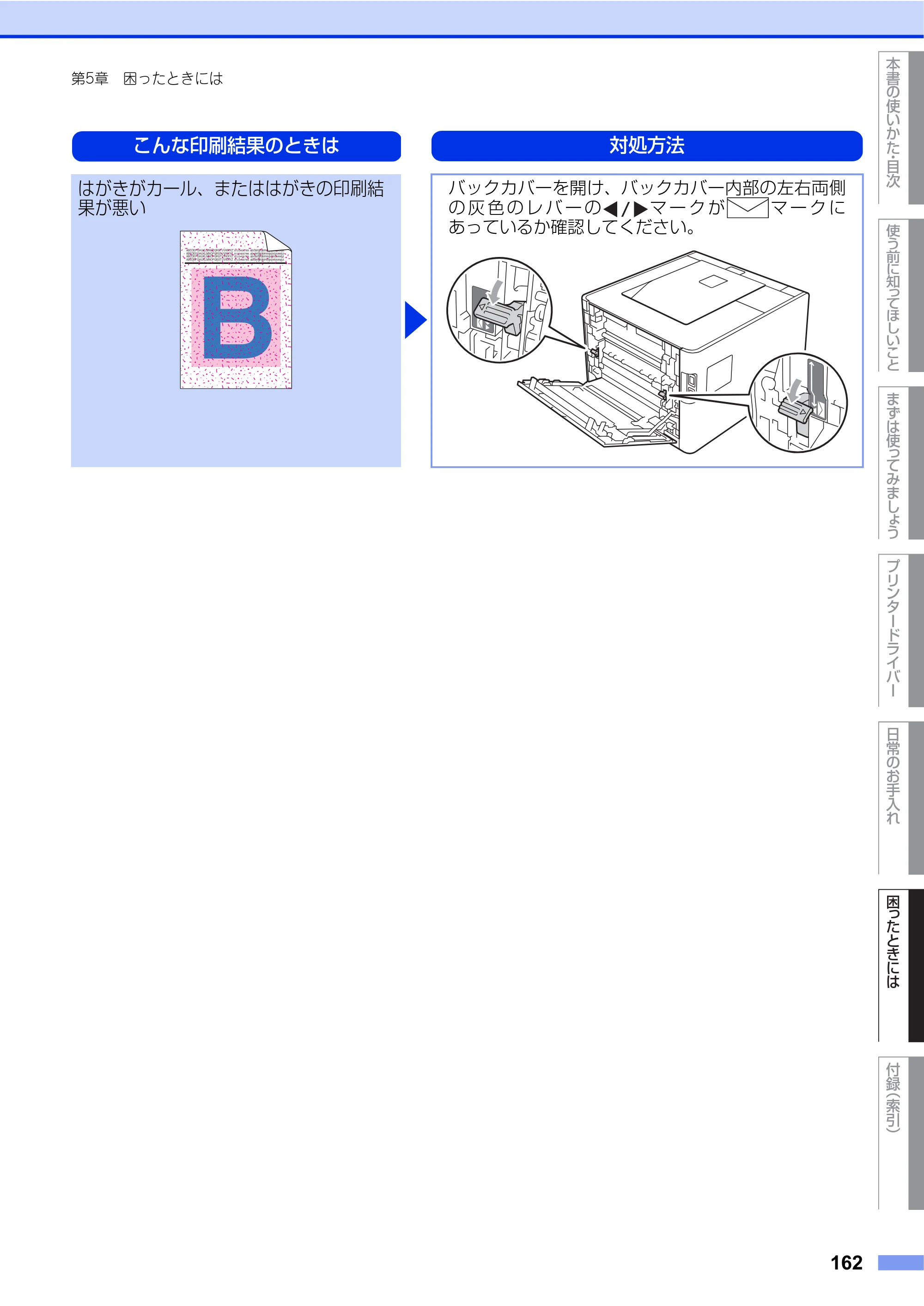 ブラザー HL-4570CDW/ HL-4570CDWT ユーザーズガイド ～基本編～ — 原本ページ — 162ページ