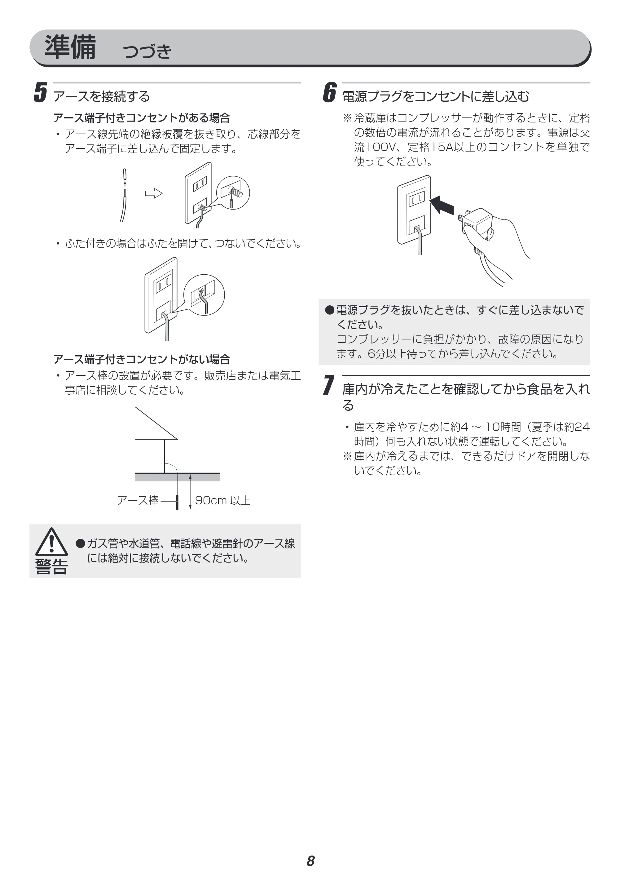 アイリスオーヤマ IRSD-14A 取扱説明書 — 原本ページ — 8ページ