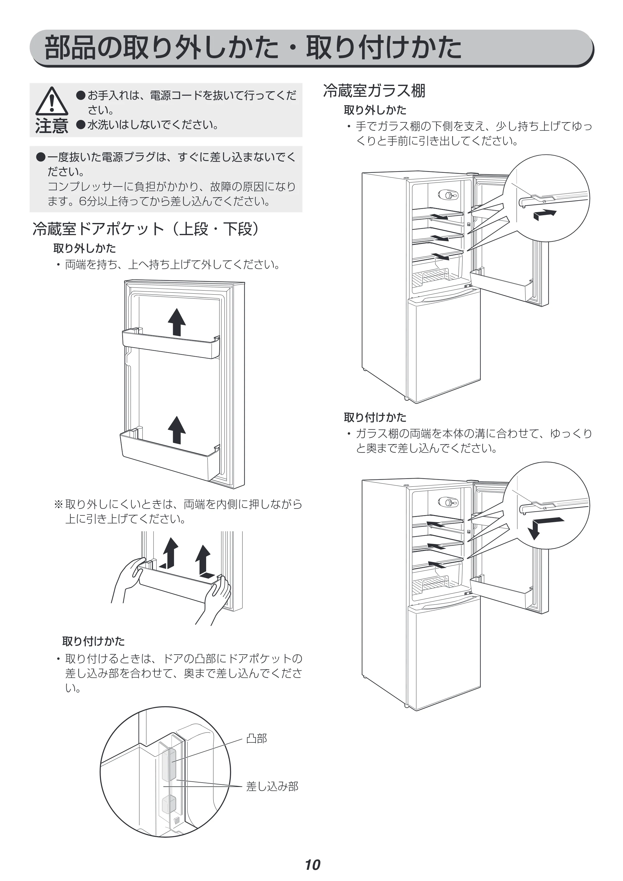 アイリスオーヤマ IRSD-14A 取扱説明書 — 原本ページ — 10ページ
