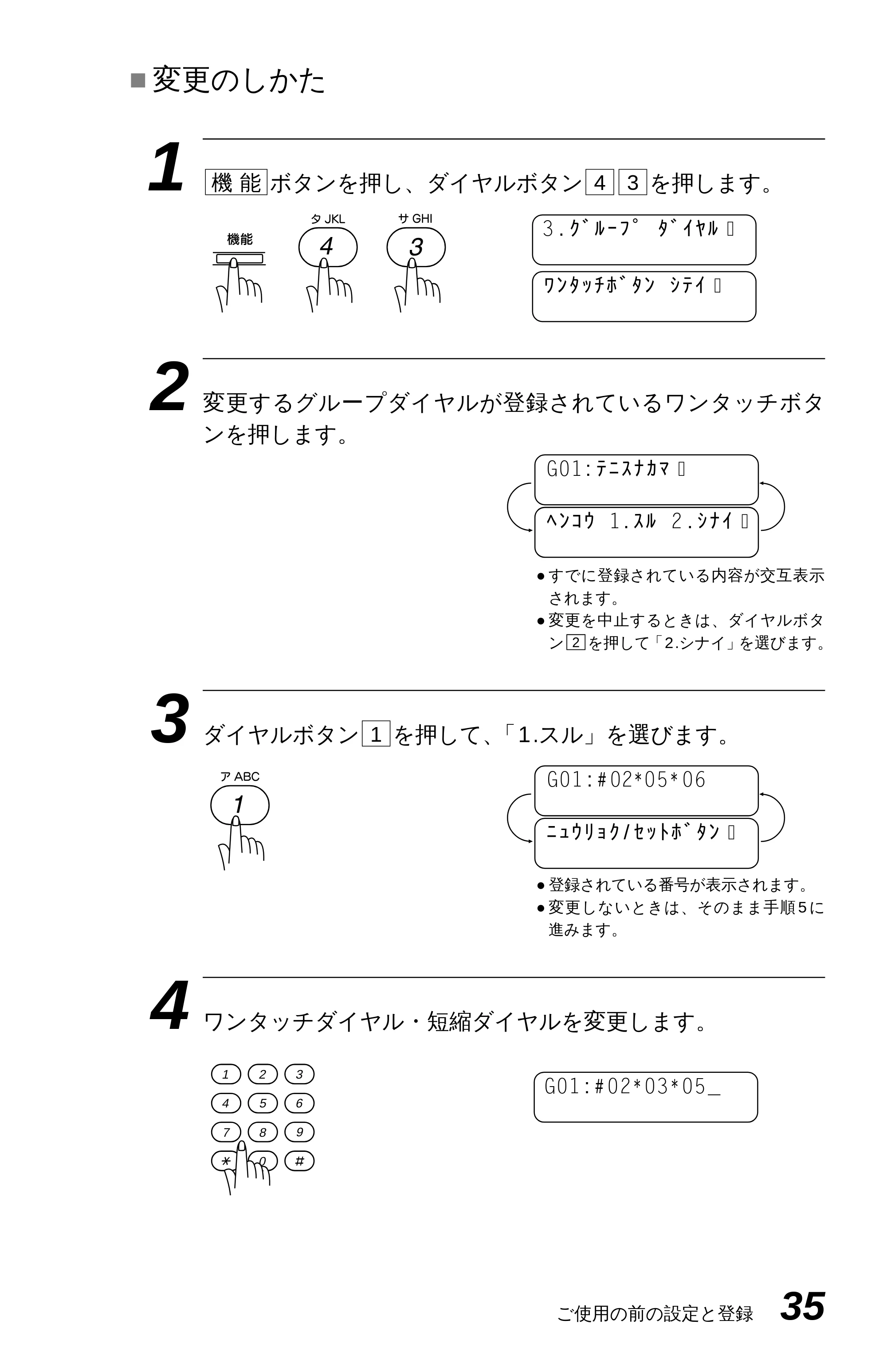 ブラザー MFC-4550J かんたん設置ガイド — 原本ページ — 45ページ