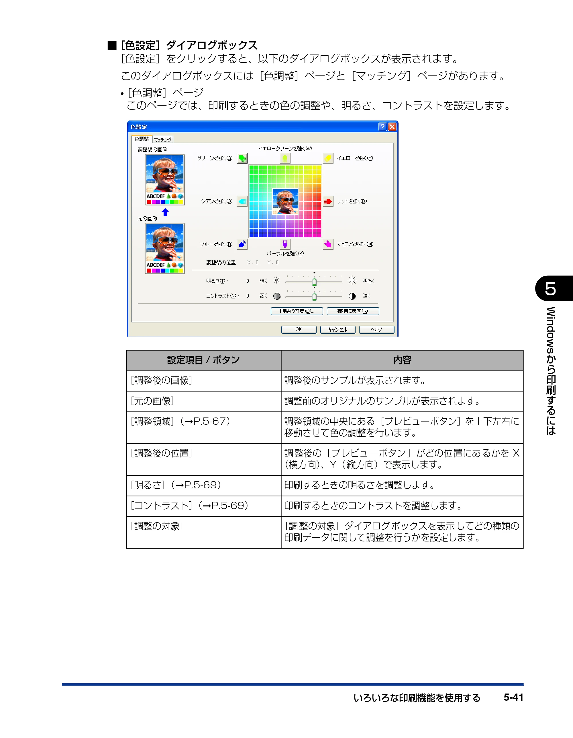 キヤノン LBP5300 ユーザーズガイド 2007年7月9日更新 （PDF形式／15.97Mバイト） — 原本ページ — 269ページ