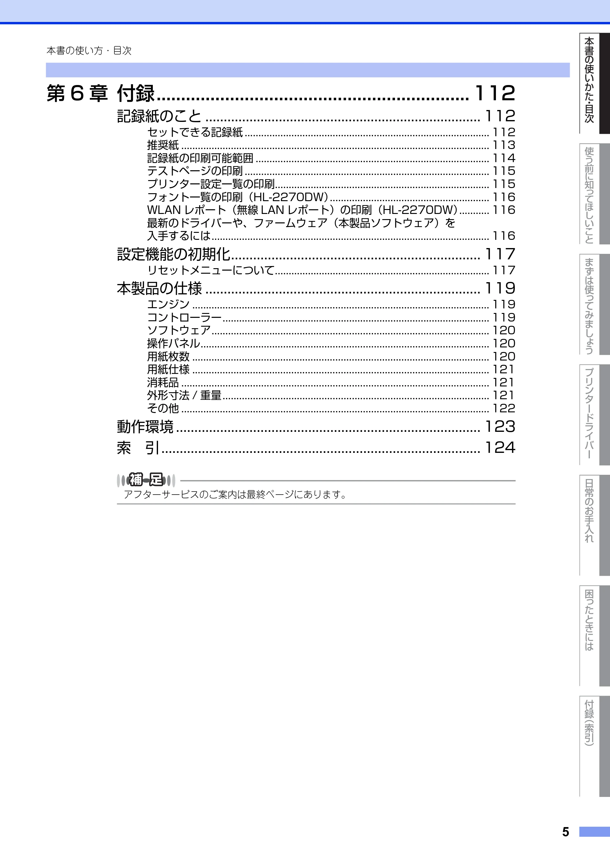 ブラザー HL-2130 / HL-2240D / HL-2270DW ユーザーズガイド ～基本編～ — 原本ページ — 5ページ