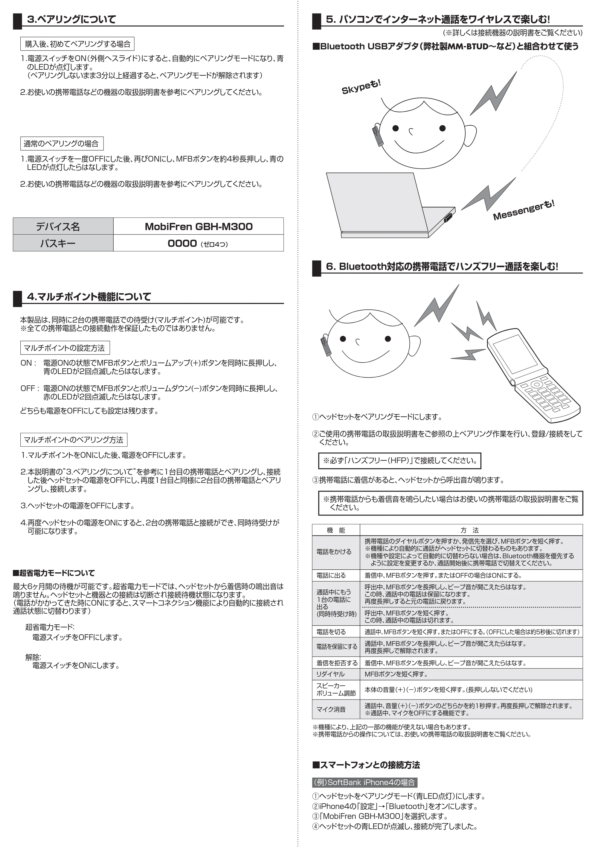 サンワサプライ GBH-M300 取扱説明書 — 原本ページ — 3ページ