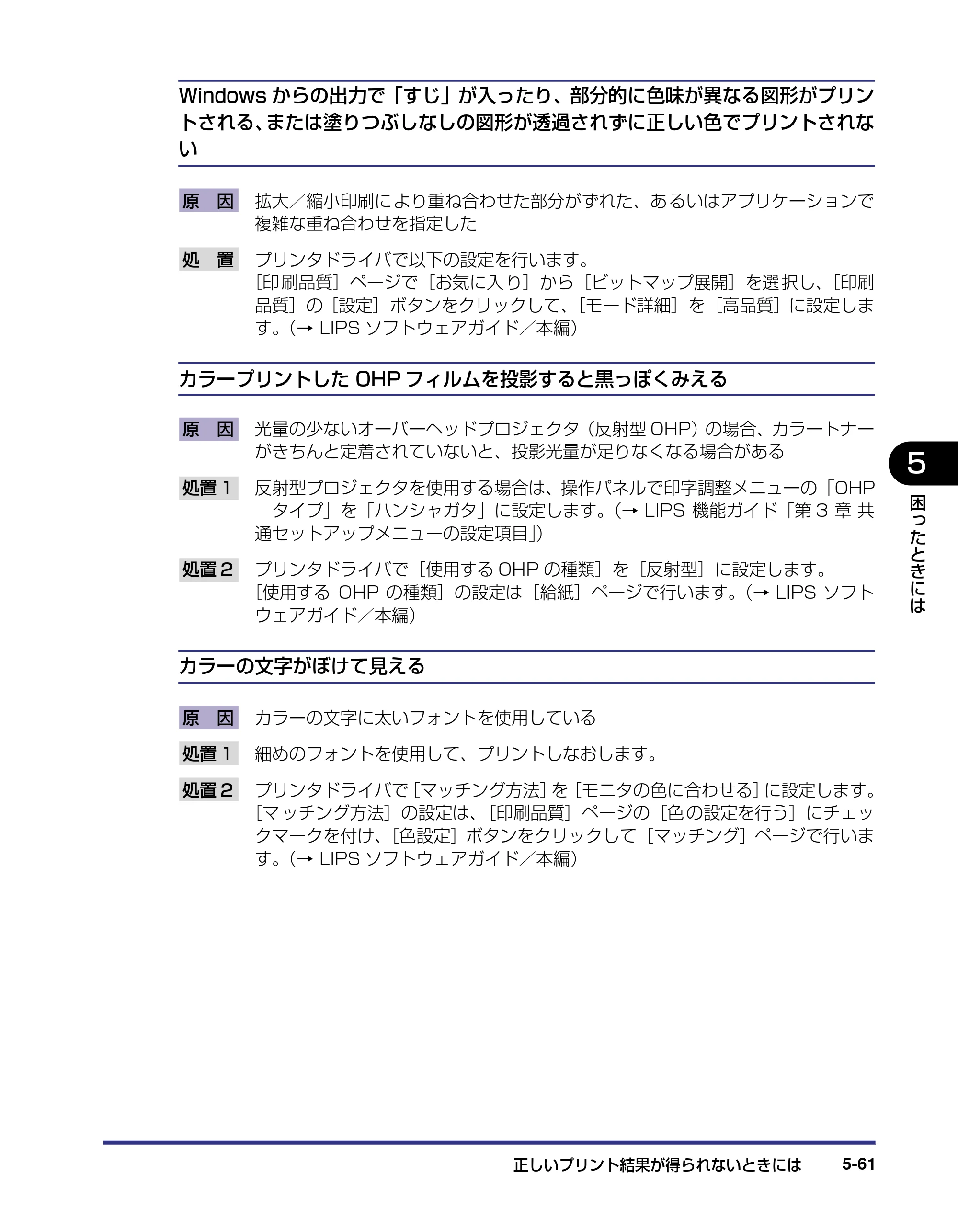 キヤノン LBP5800/5700 ユーザーズガイド 2006年5月25日更新 （PDF形式／9.62Mバイト） — 原本ページ — 271ページ