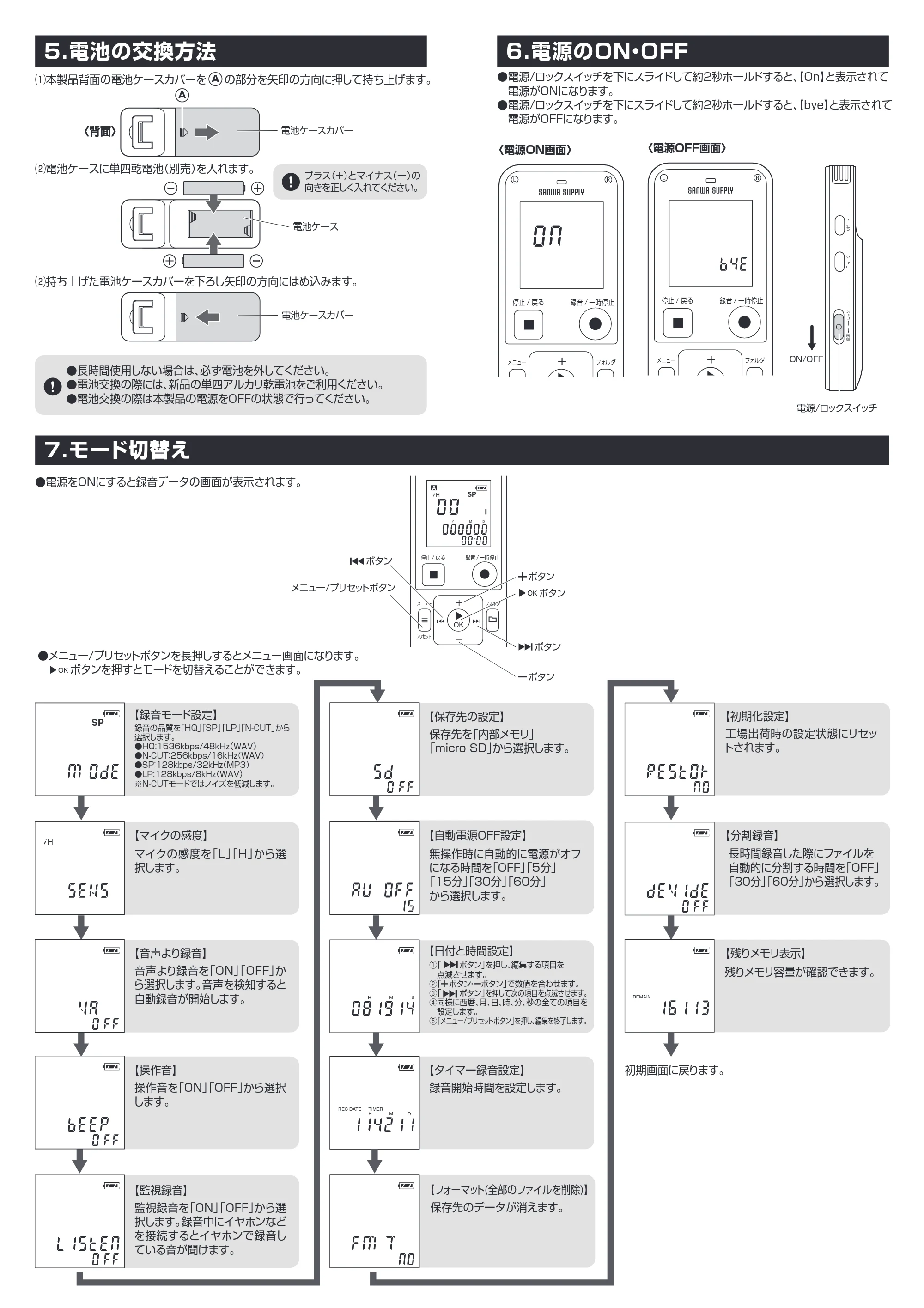 サンワサプライ 400-SCNICR5 取扱説明書 — 原本ページ — 2ページ