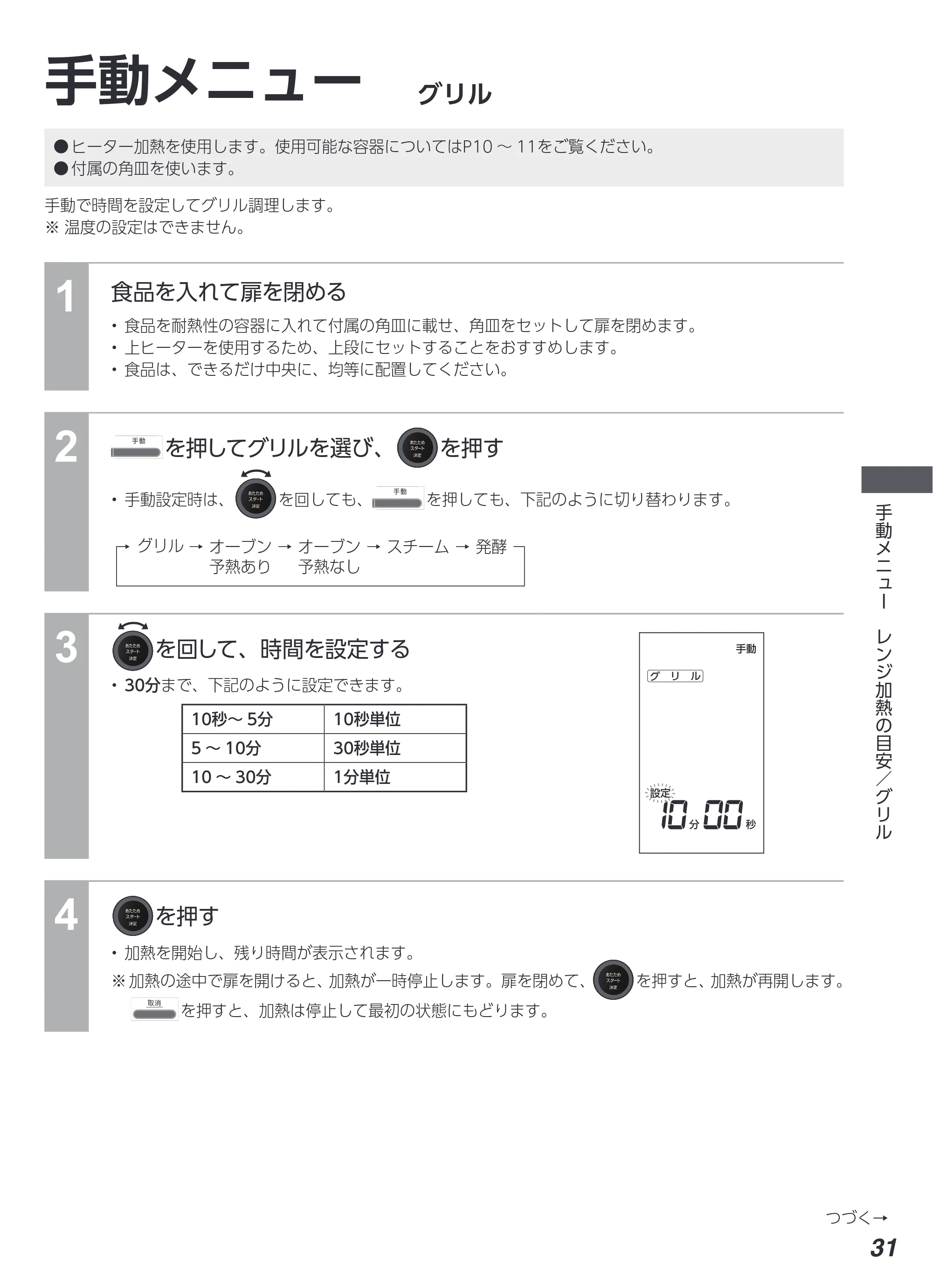 アイリスオーヤマ MS-F3002 取扱説明書 — 原本ページ — 31ページ