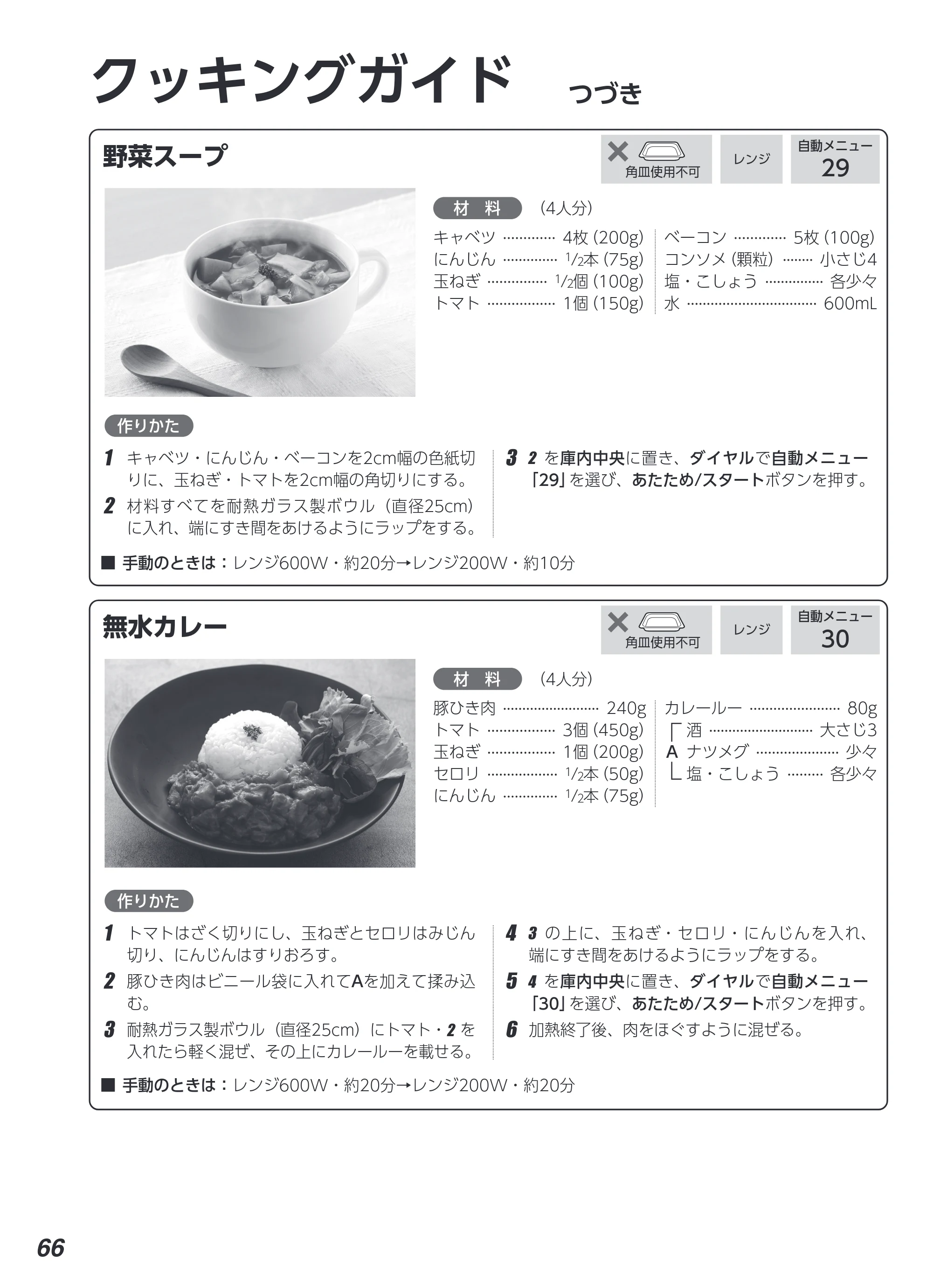 アイリスオーヤマ MS-F3002 取扱説明書 — 原本ページ — 66ページ