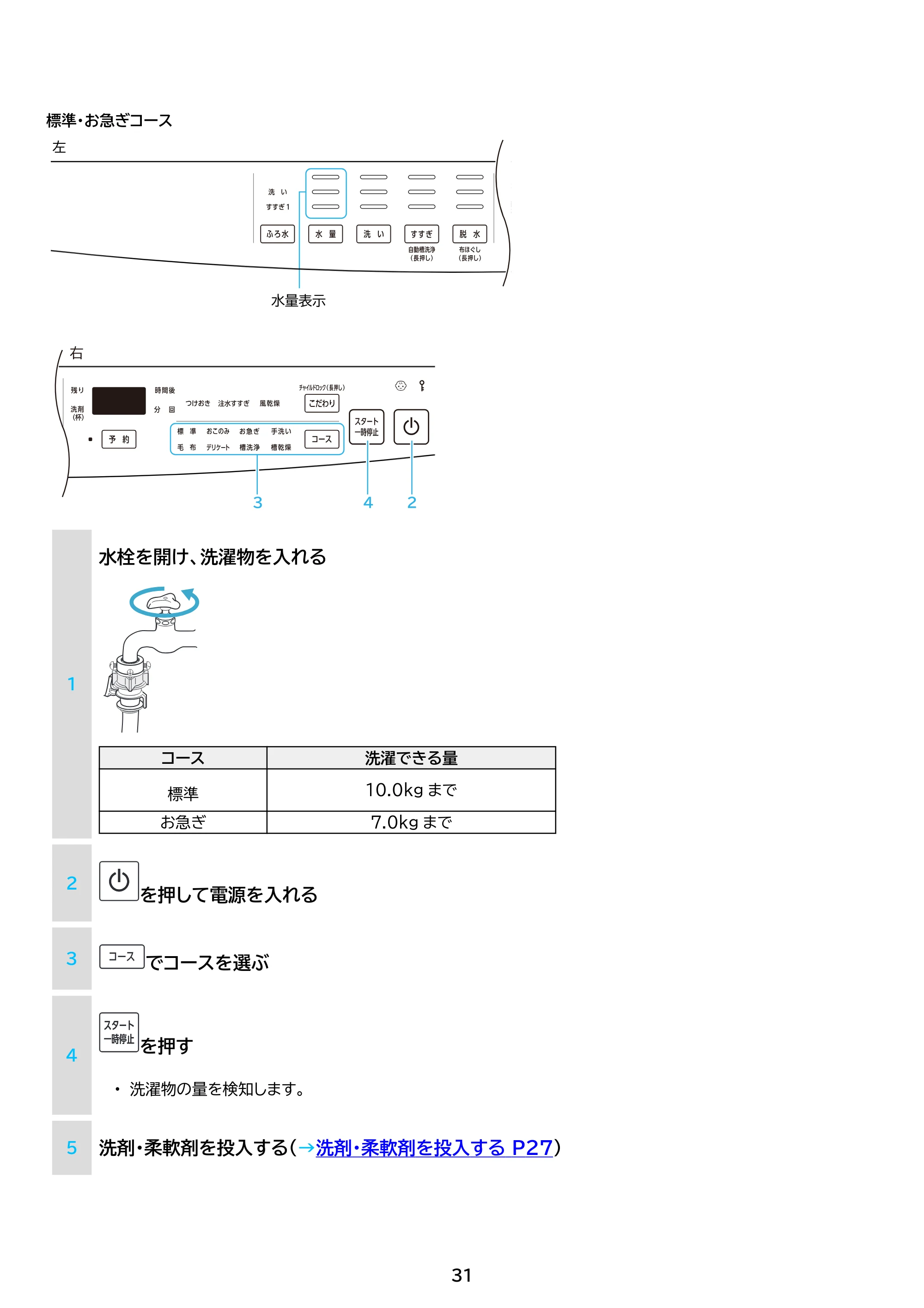 アイリスオーヤマ ITW-100A02 取扱説明書 — 原本ページ — 31ページ