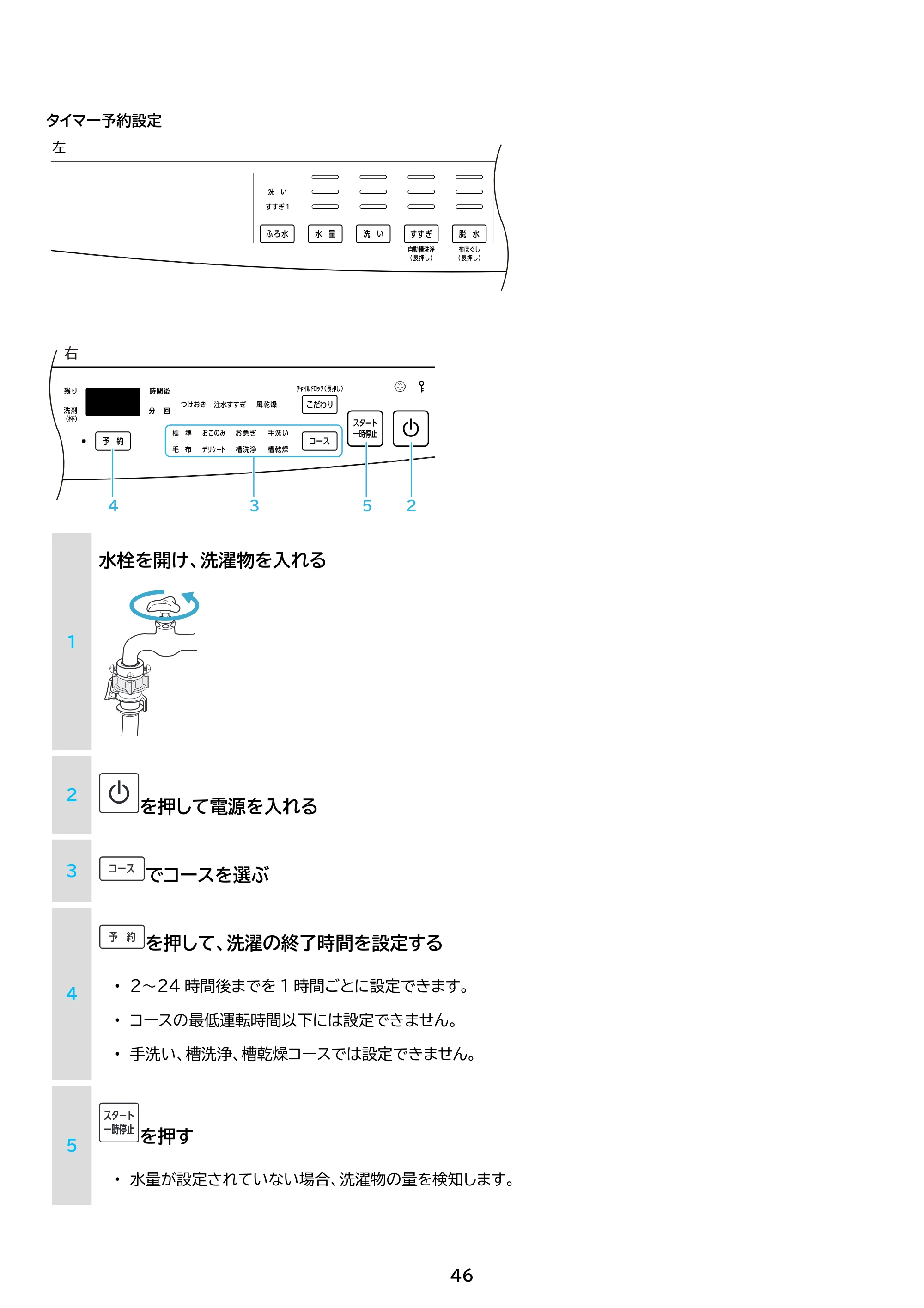 アイリスオーヤマ ITW-100A02 取扱説明書 — 原本ページ — 46ページ