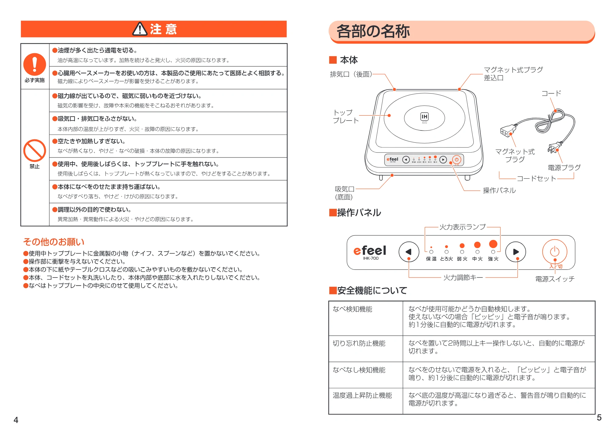 アイリスオーヤマ IHK-700 取扱説明書 — 原本ページ — 3ページ