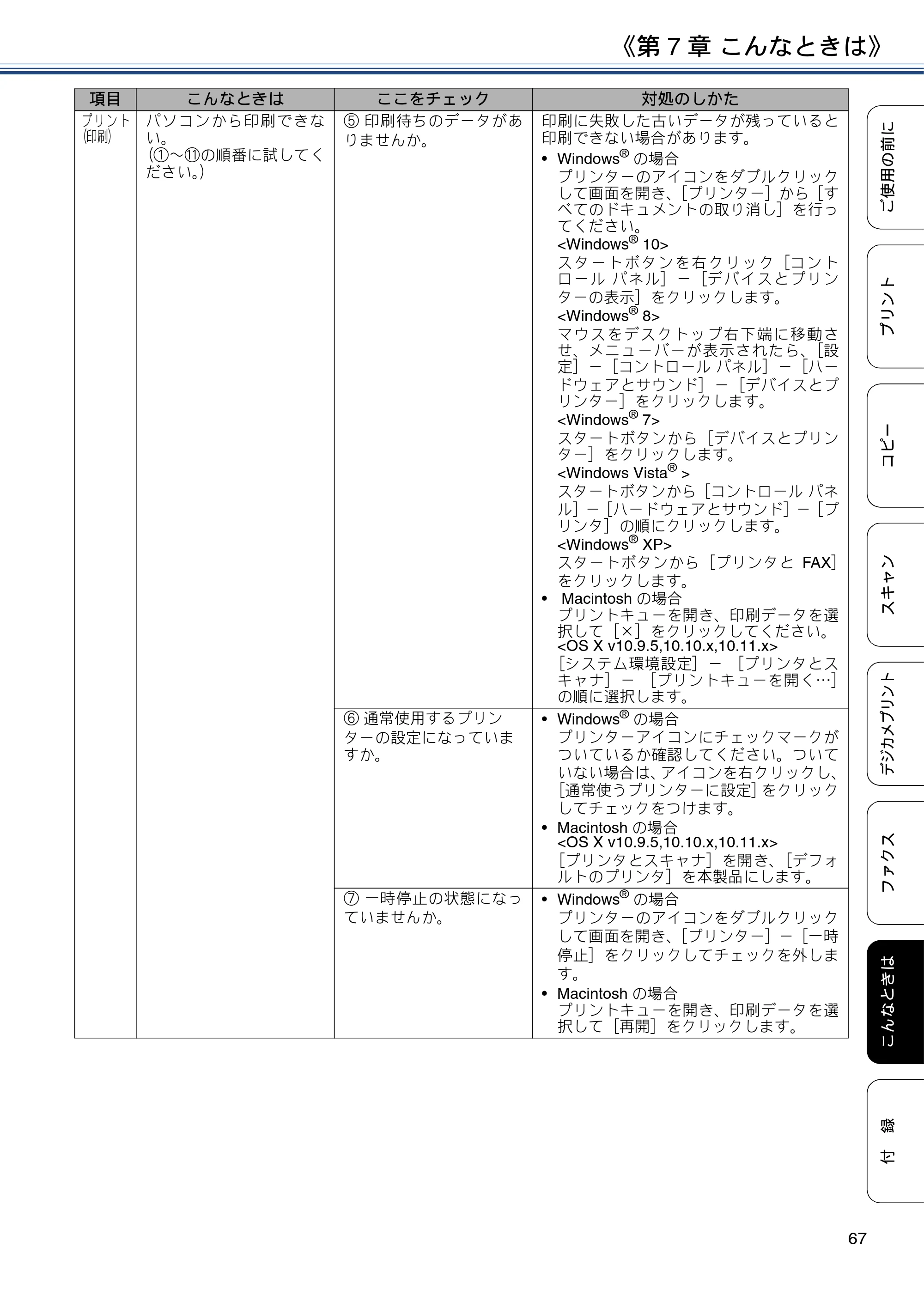 ブラザー MFC-J887N ユーザーズガイド ～基本編～ — 原本ページ — 67ページ
