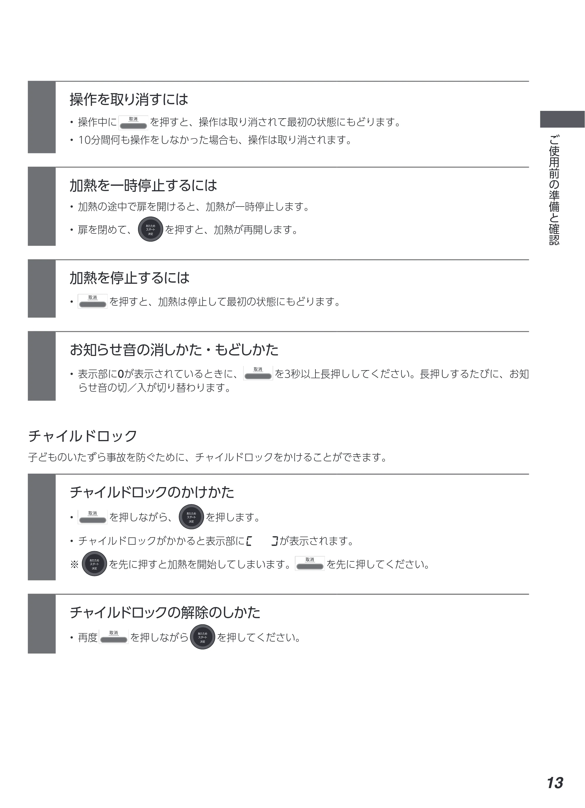 アイリスオーヤマ MS-F3003 取扱説明書 — 原本ページ — 13ページ