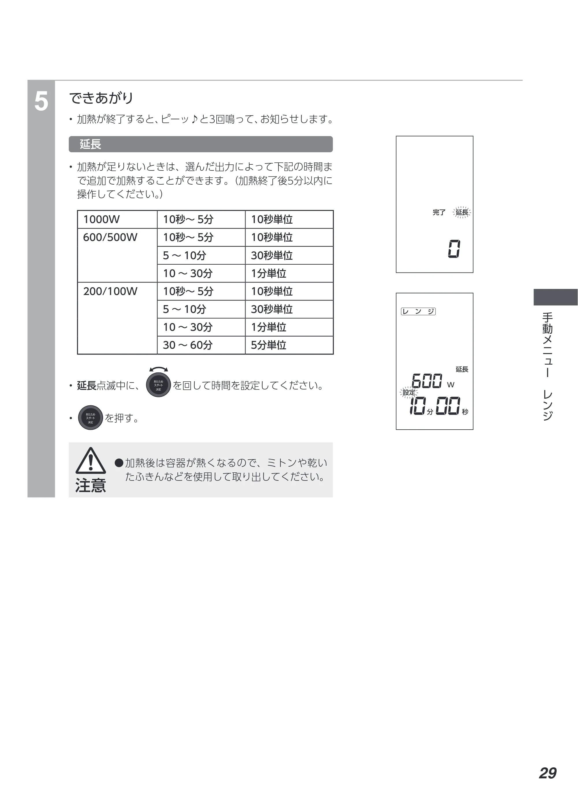 アイリスオーヤマ MS-F3003 取扱説明書 — 原本ページ — 29ページ